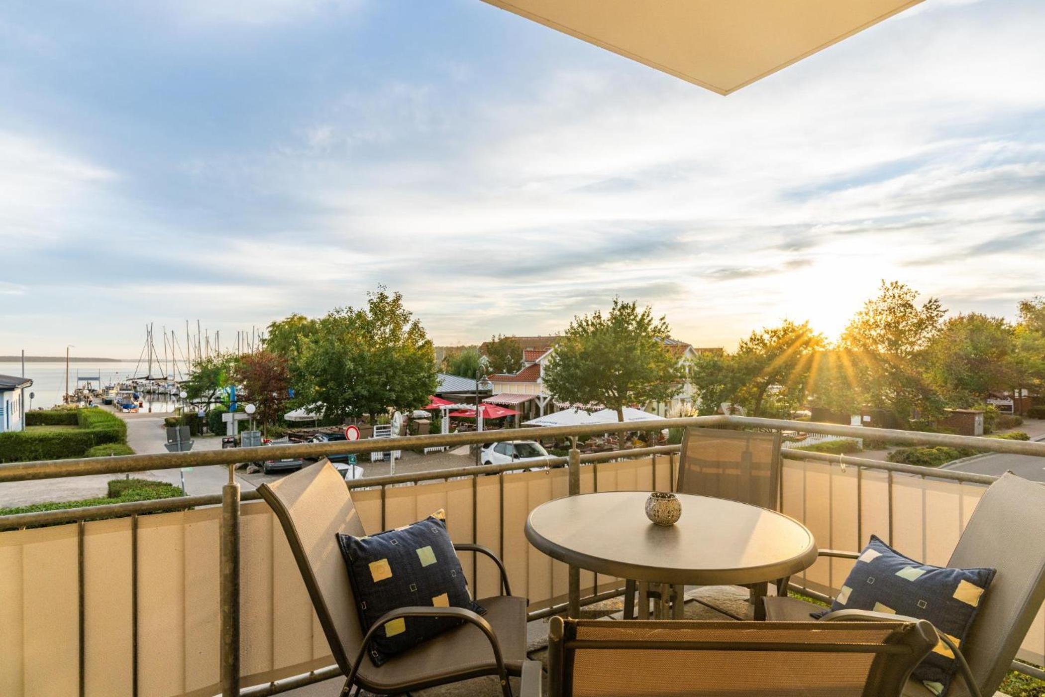 Einladende Fewo mit 2 Slz, Balkon und Blick aufs Wasser view 5