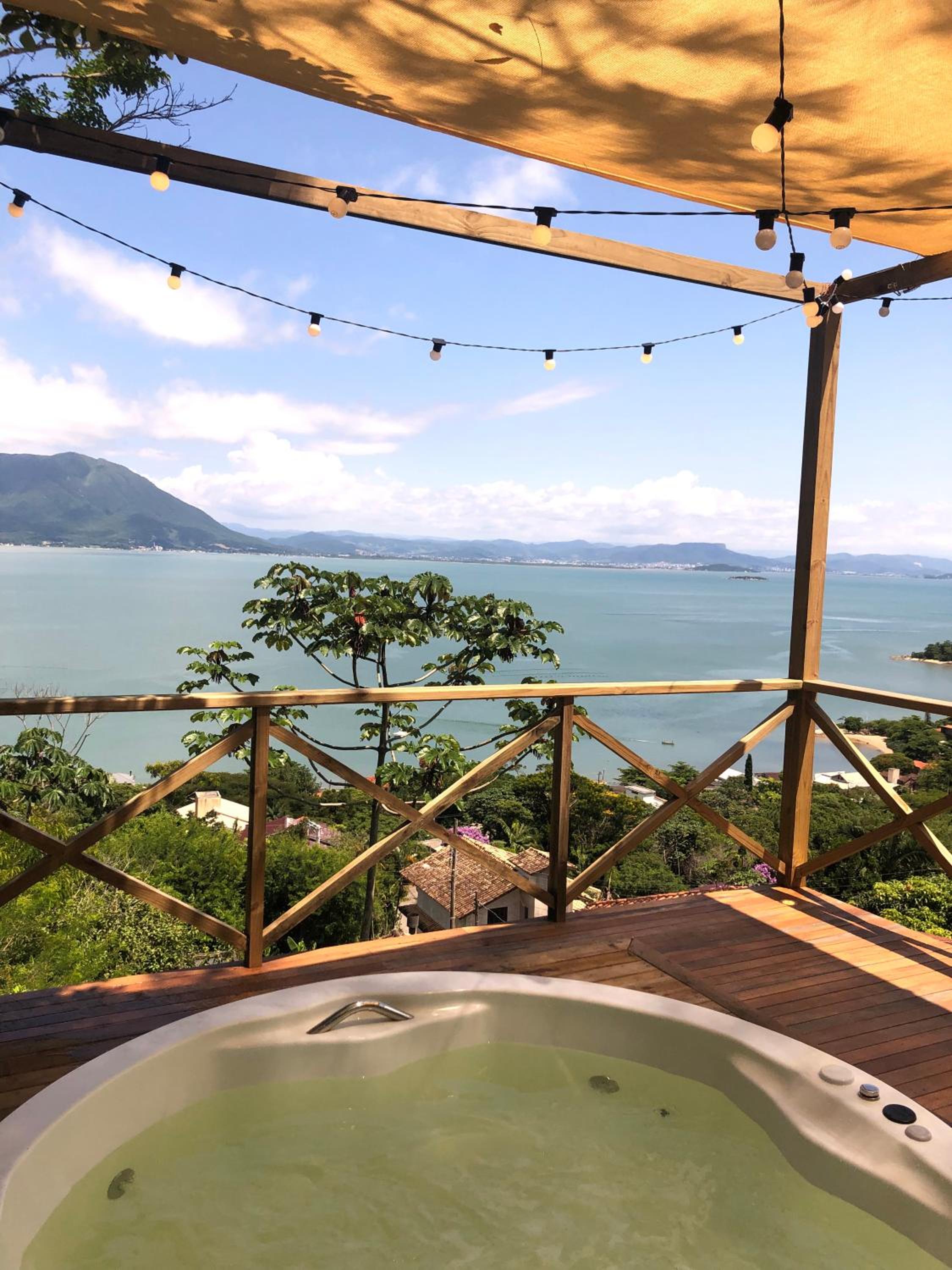 Portal do Paraíso Jacuzzi, Vista e Lareira