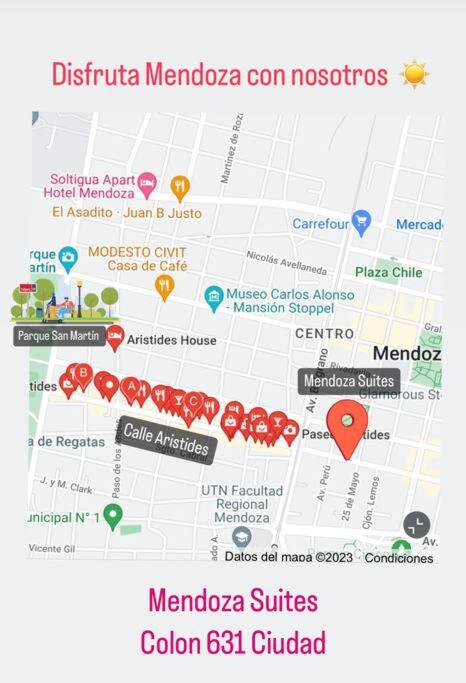 Mendoza Suites 10 Queen room -Parking disponible a pedido-