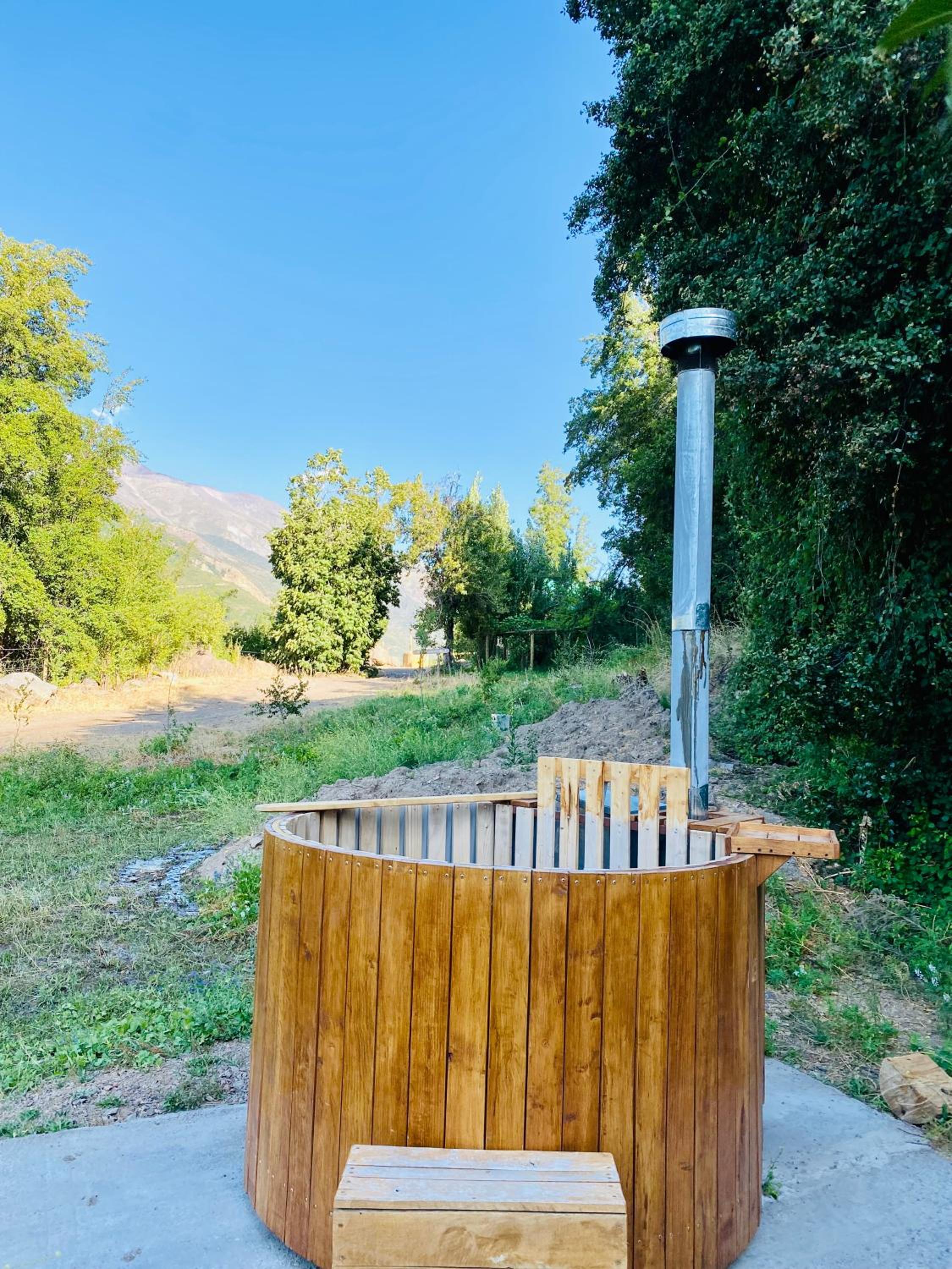 Parque Guaiquivilo, Cabañas de montaña con tinaja privada