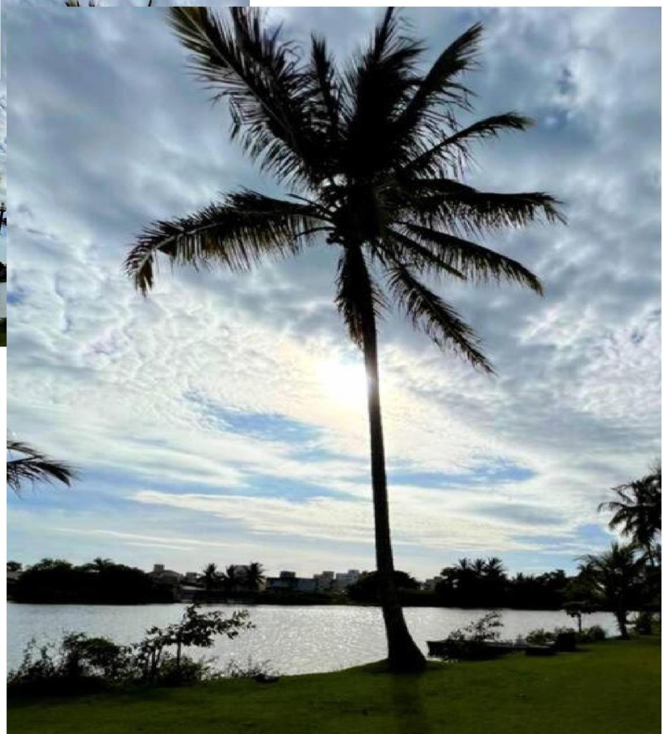 Um recanto entre mar e a lagoa.