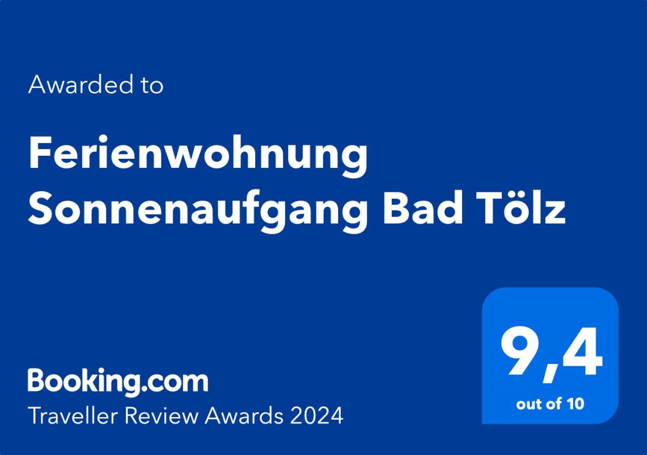 Ferienwohnung Sonnenaufgang Bad Tölz