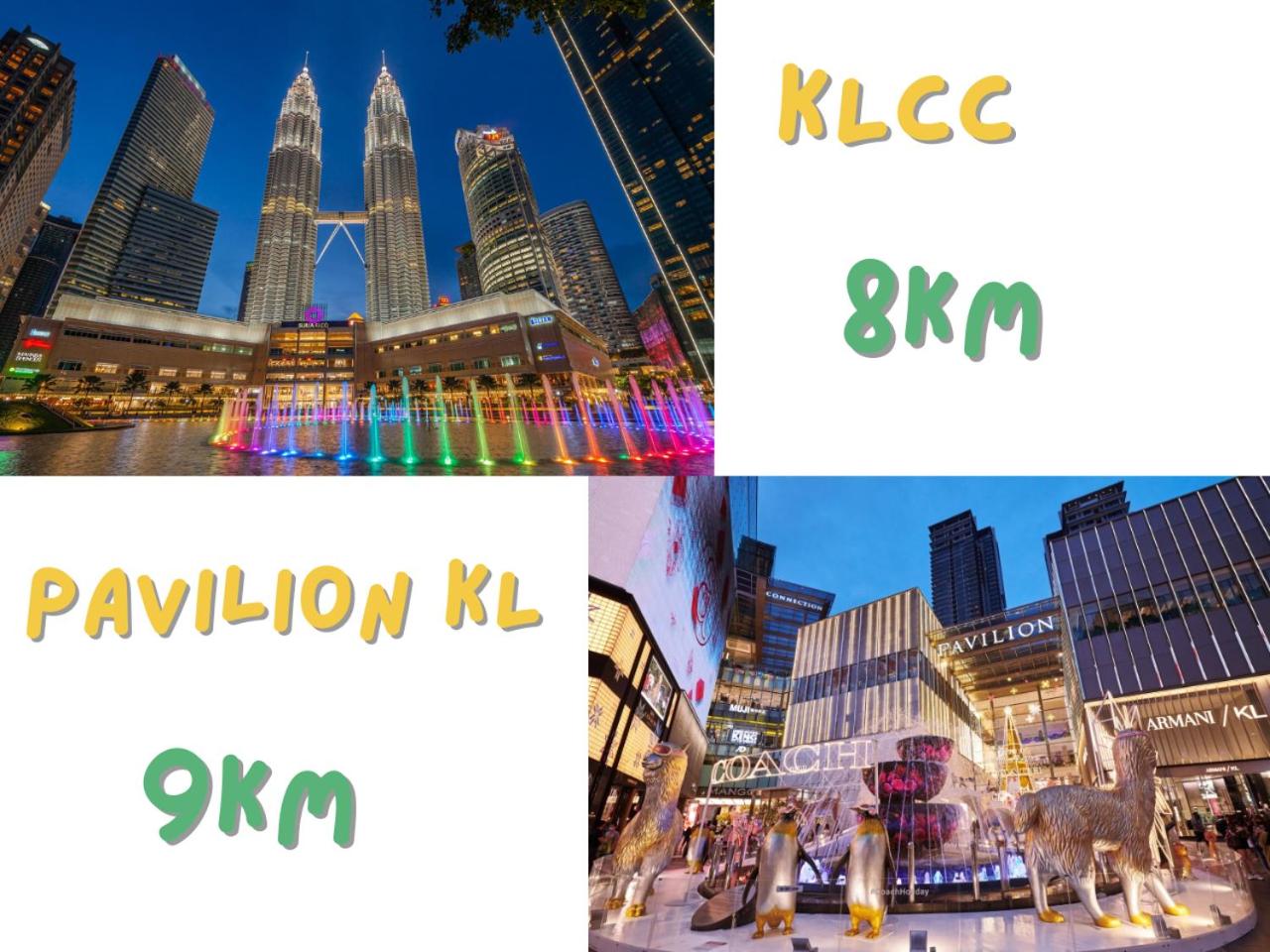 KLCC VIEW Setapak Homestay 2BR KL view 8pax 15 min to KLCC PV21A R
