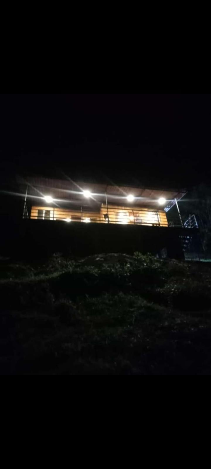 Mágica cabaña en la montaña