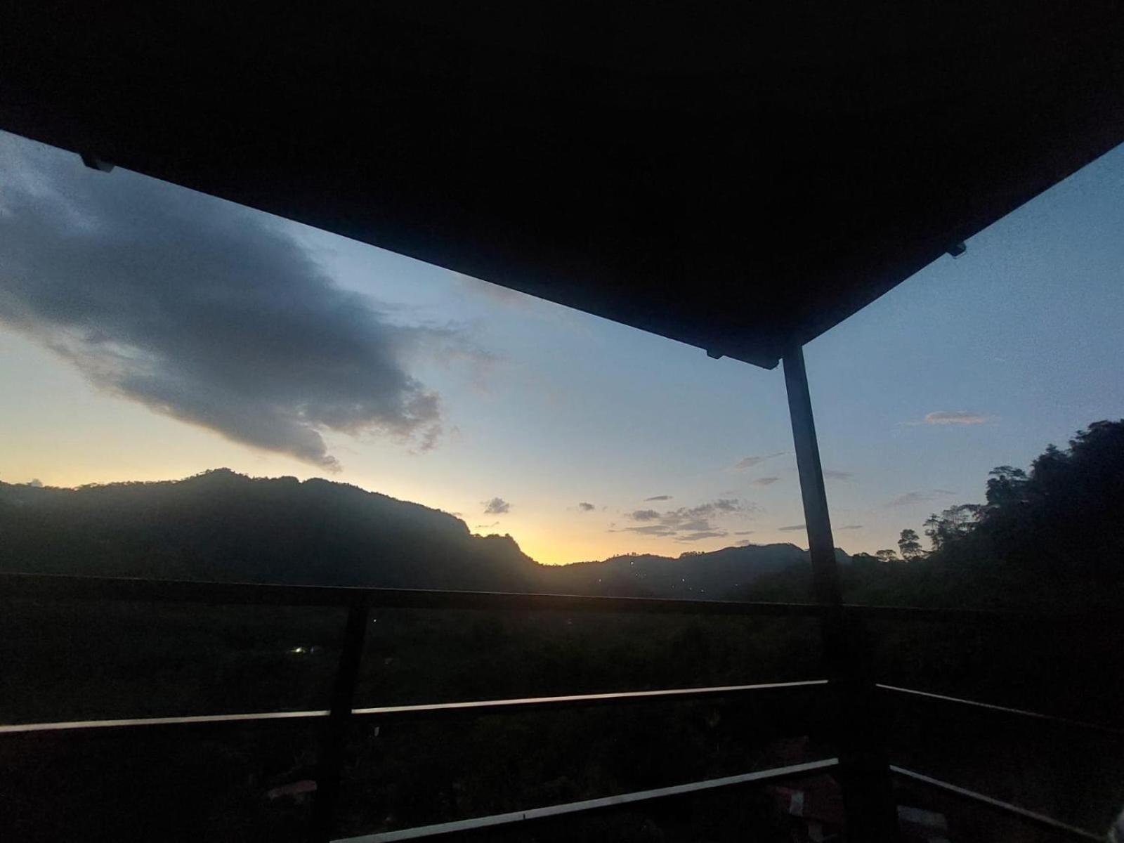 Mágica cabaña en la montaña
