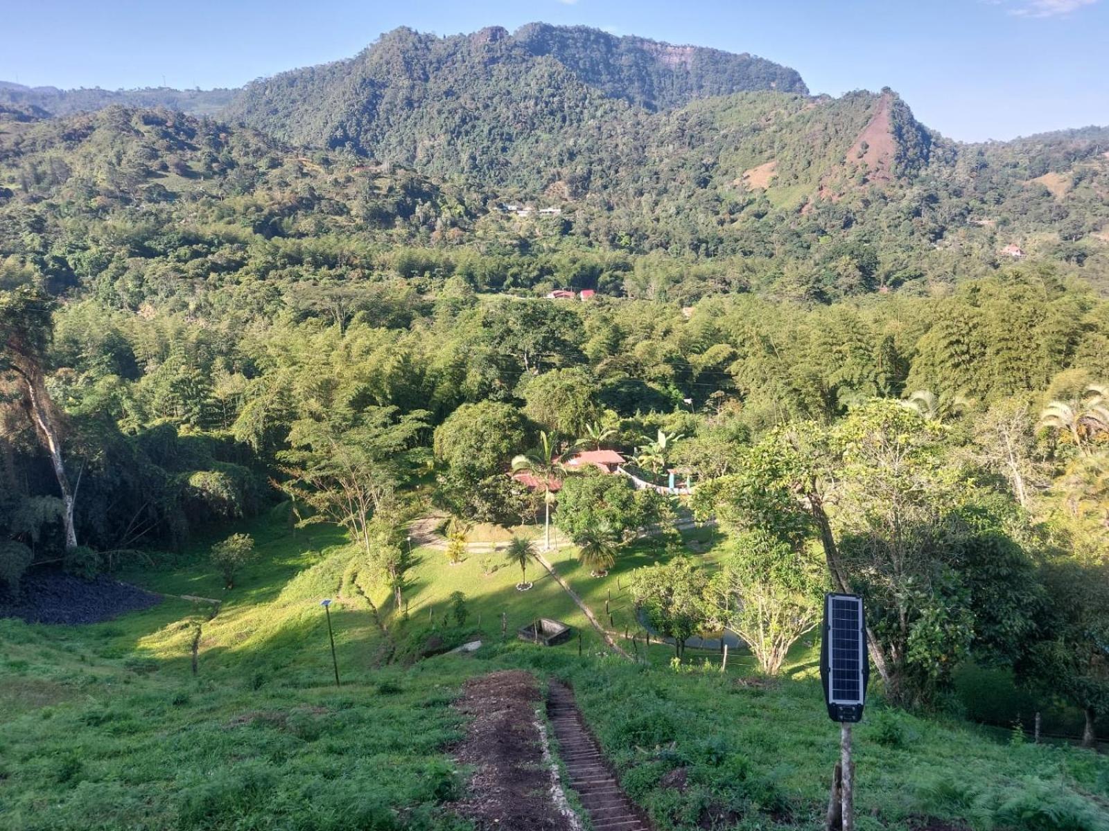 Mágica cabaña en la montaña