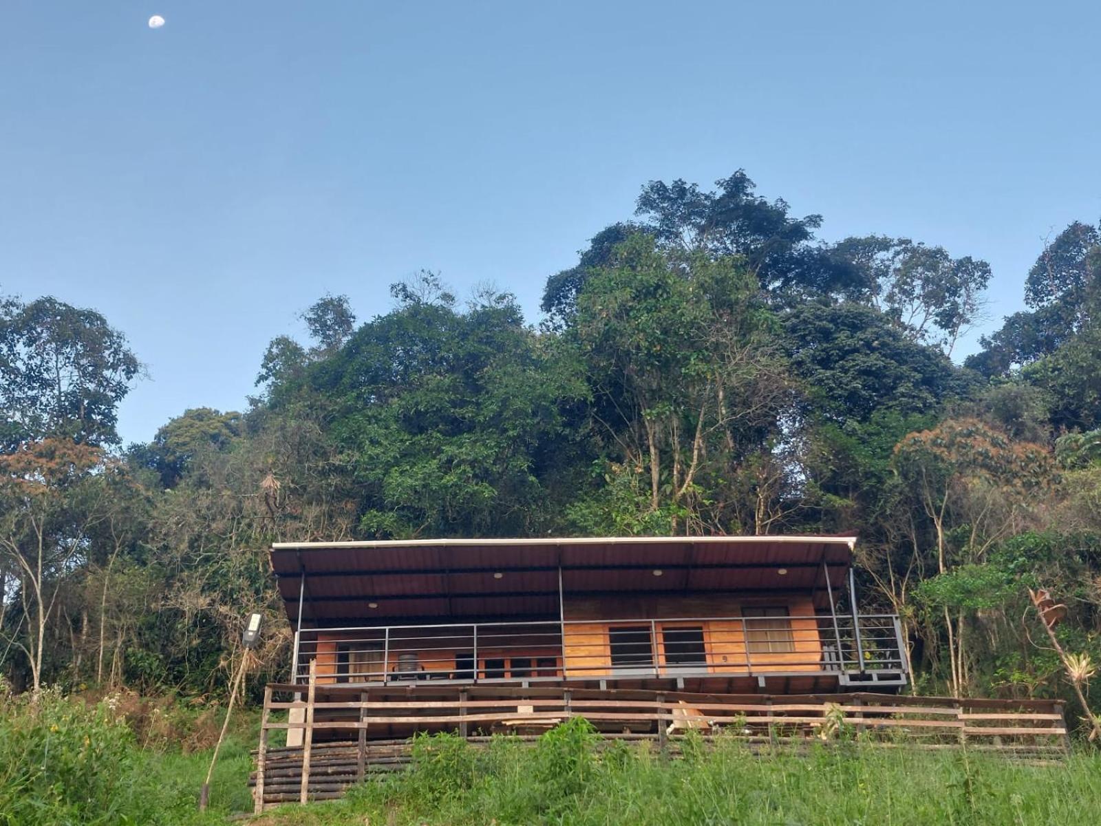 Mágica cabaña en la montaña