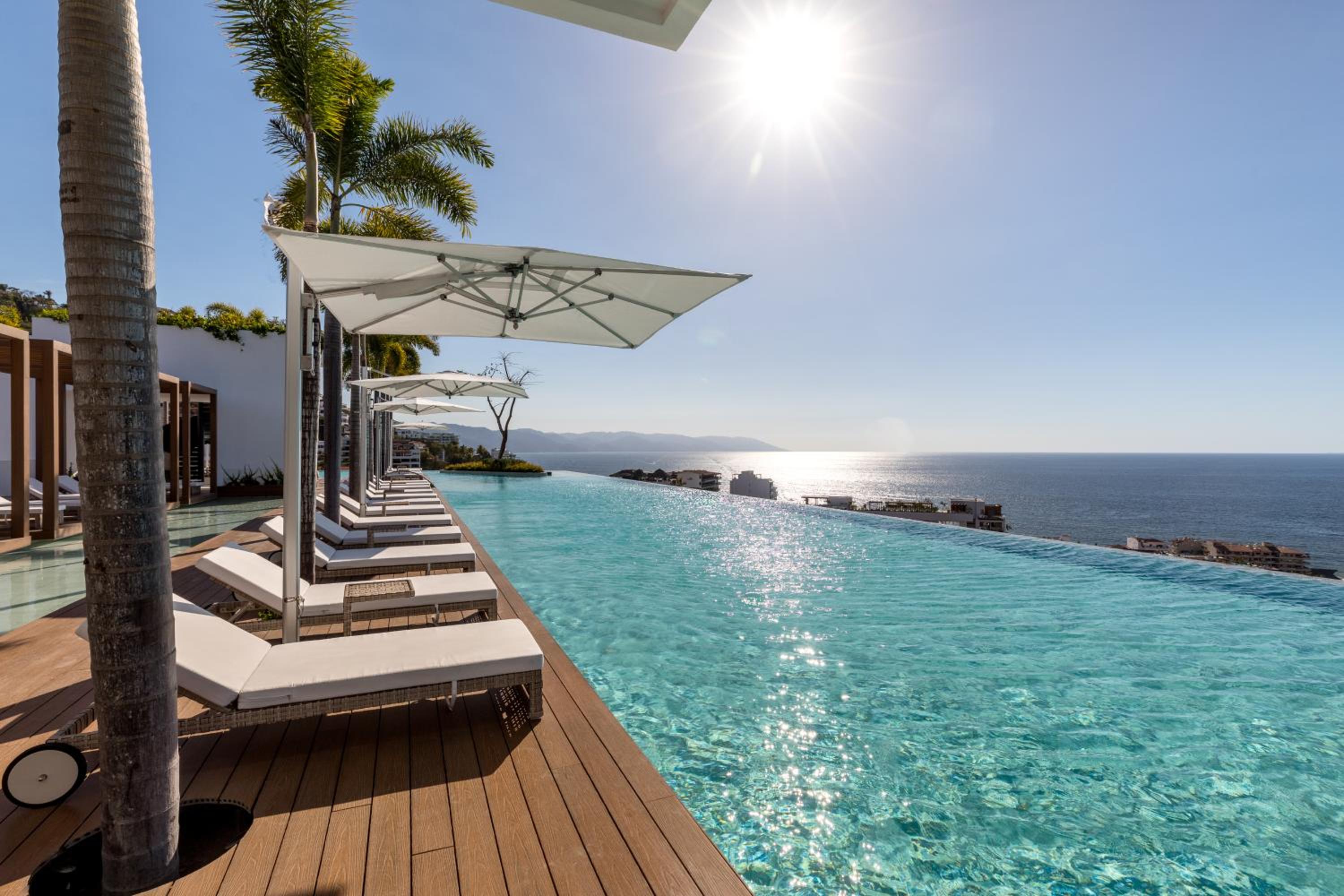 BEST Views of PV-Banderas Bay from Rooftop Infinity Pool