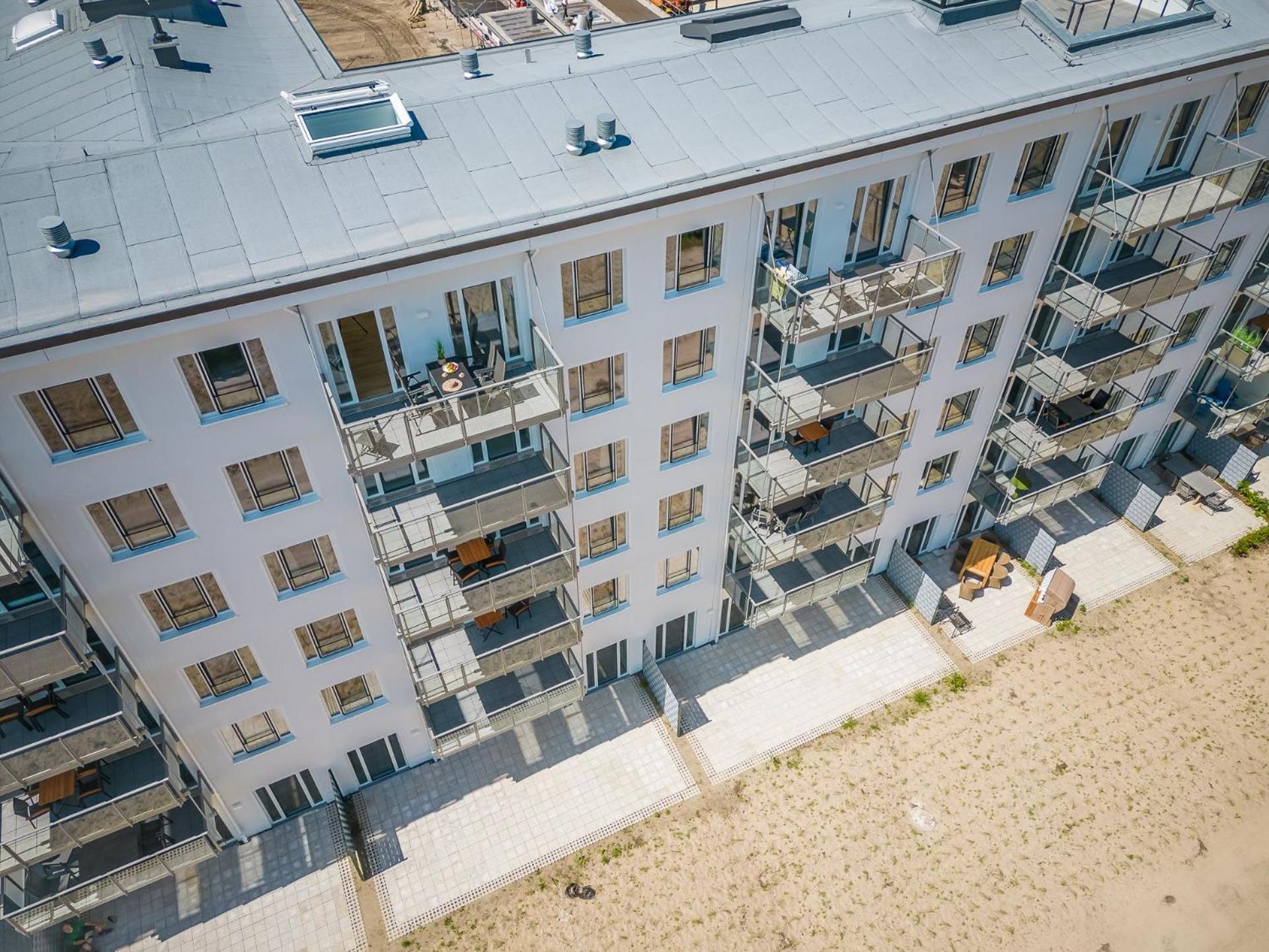 Prora - Ferienwohnung mit Balkon und Meerblick - Seeigel