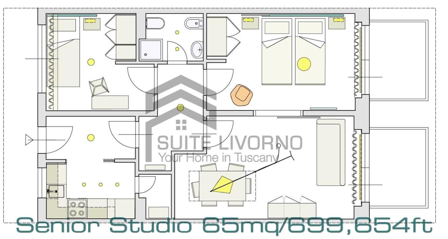 Suites Marilia Apartments - Suite Livorno Holiday Home Group, photo 47