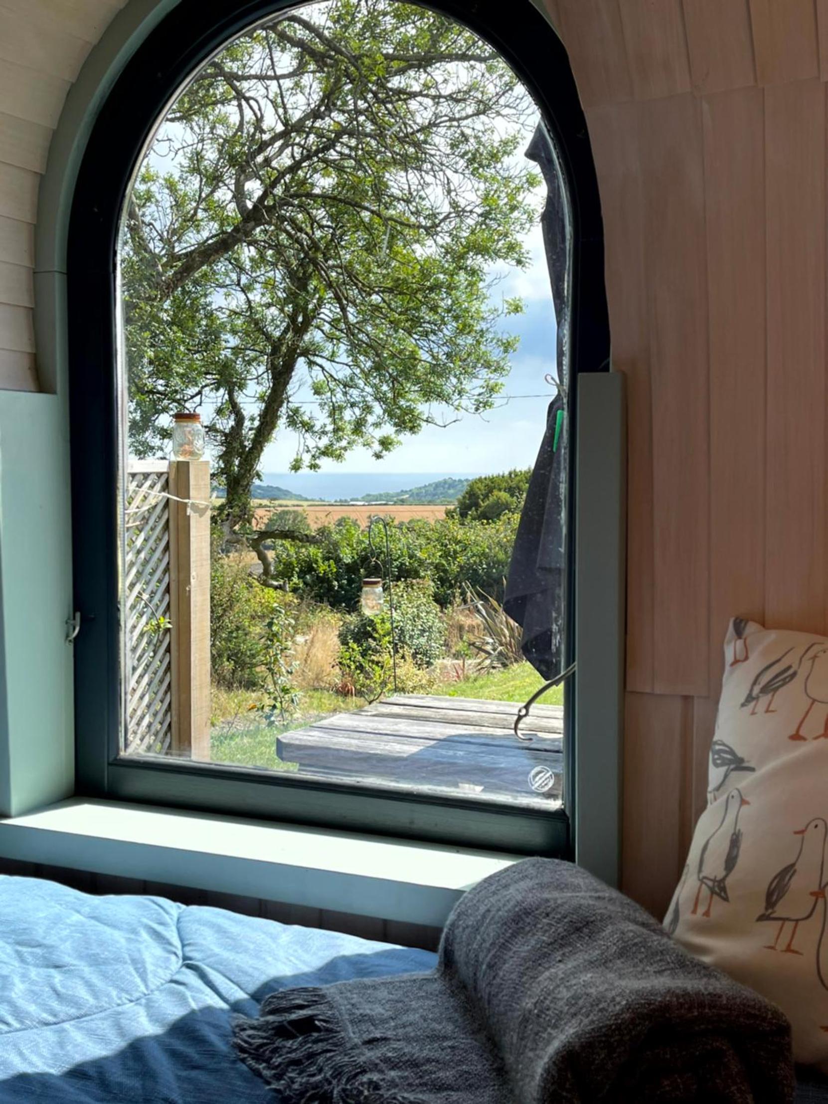 Prosecco - Lydcott Glamping Cornwall, sea views view 4