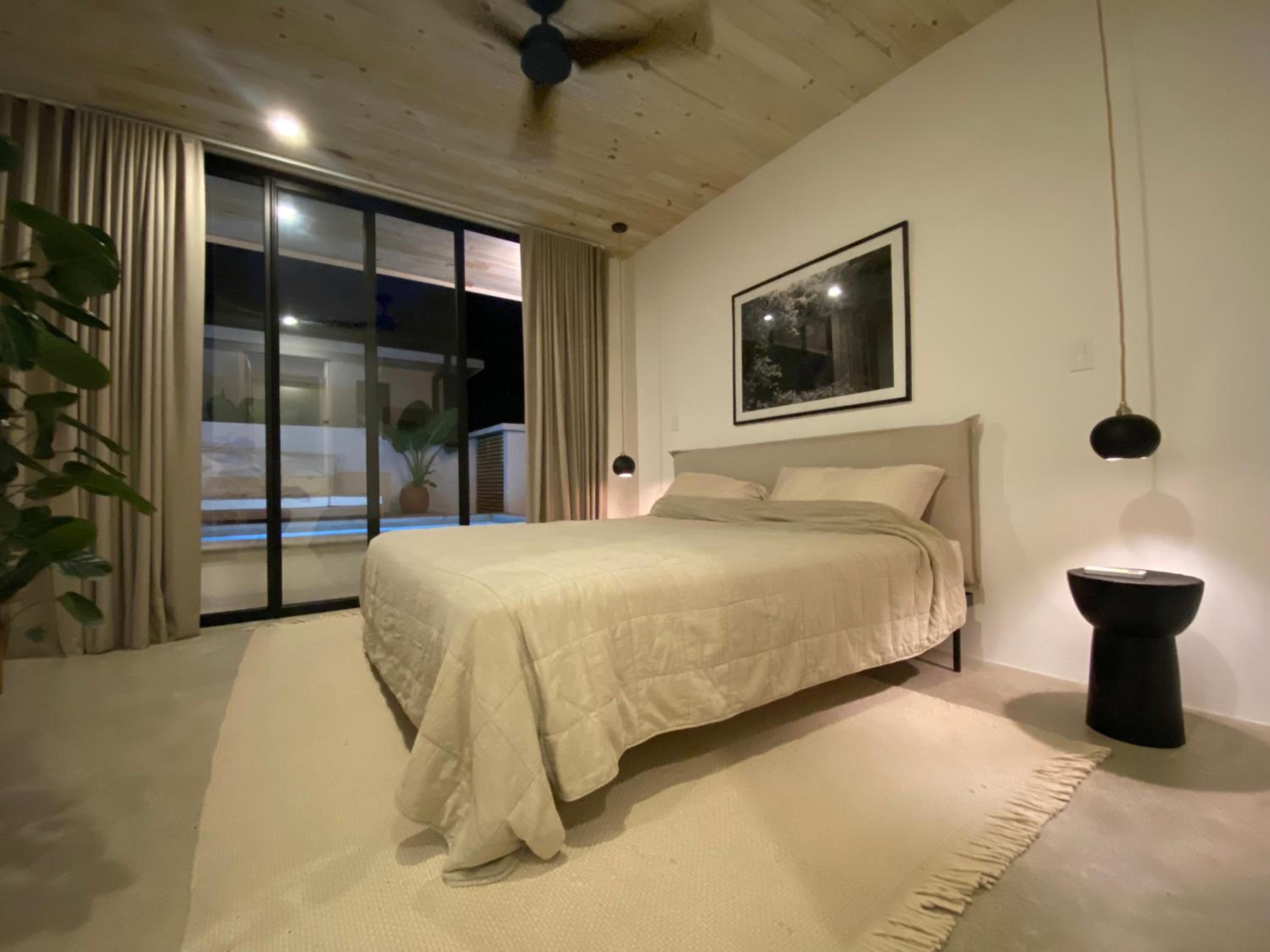 Casa Remy - Walk to the Beach and stay in a private compound! Pool, Kitchen, AC, Wi-Fi