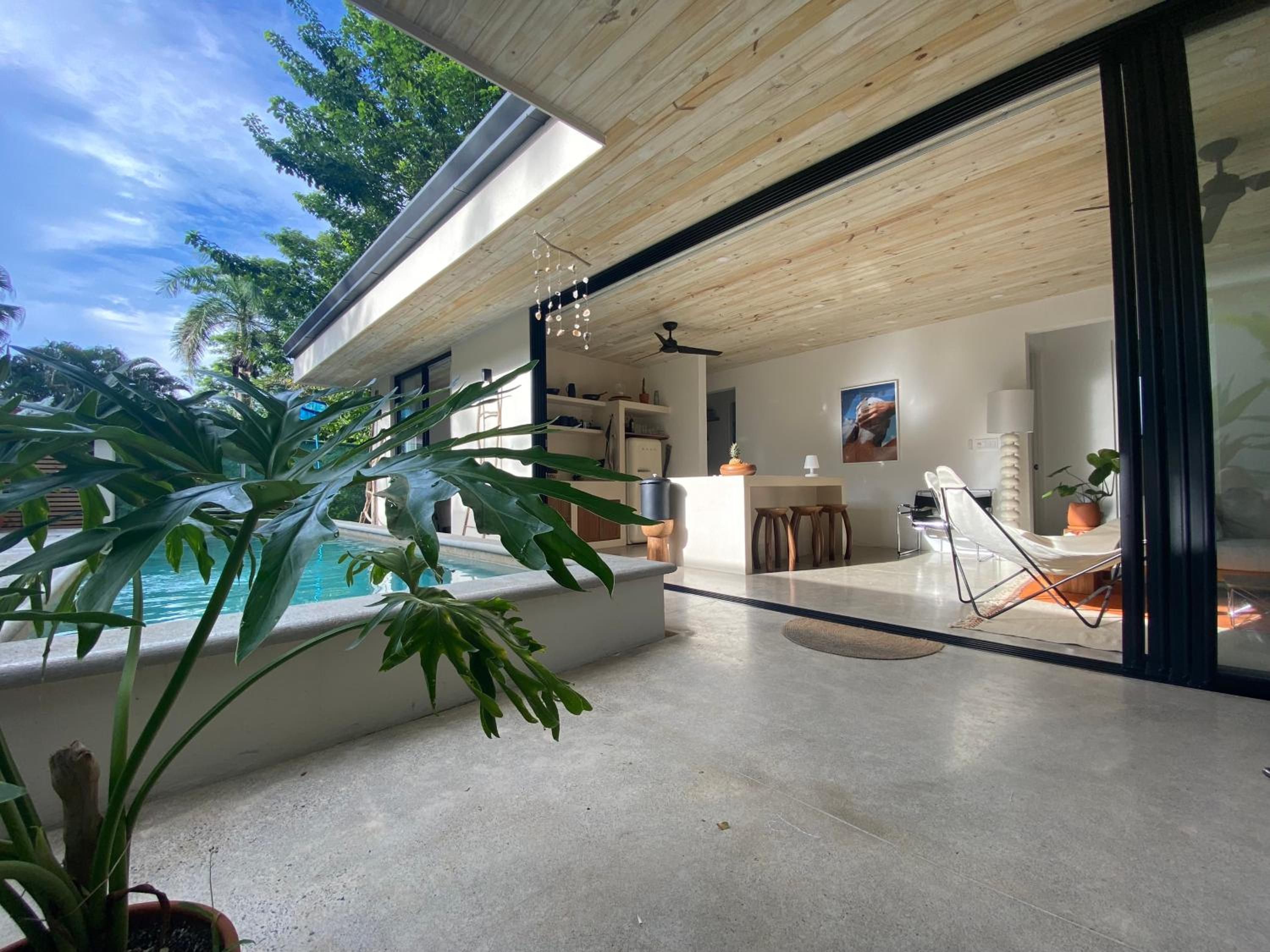 Casa Remy - Walk to the Beach and stay in a private compound! Pool, Kitchen, AC, Wi-Fi