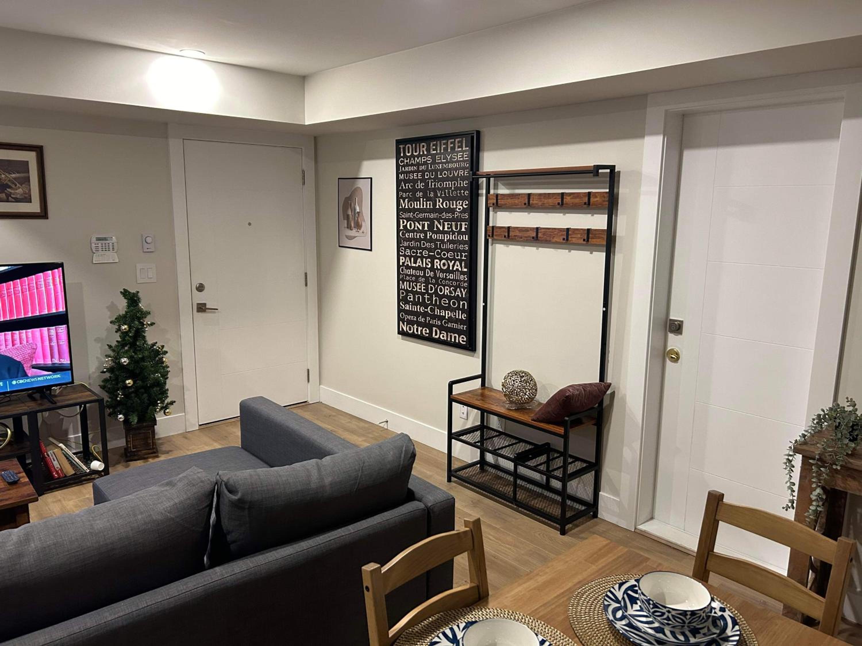 New, Spacious 2 Bedrooms in Downtown With Free Parking!