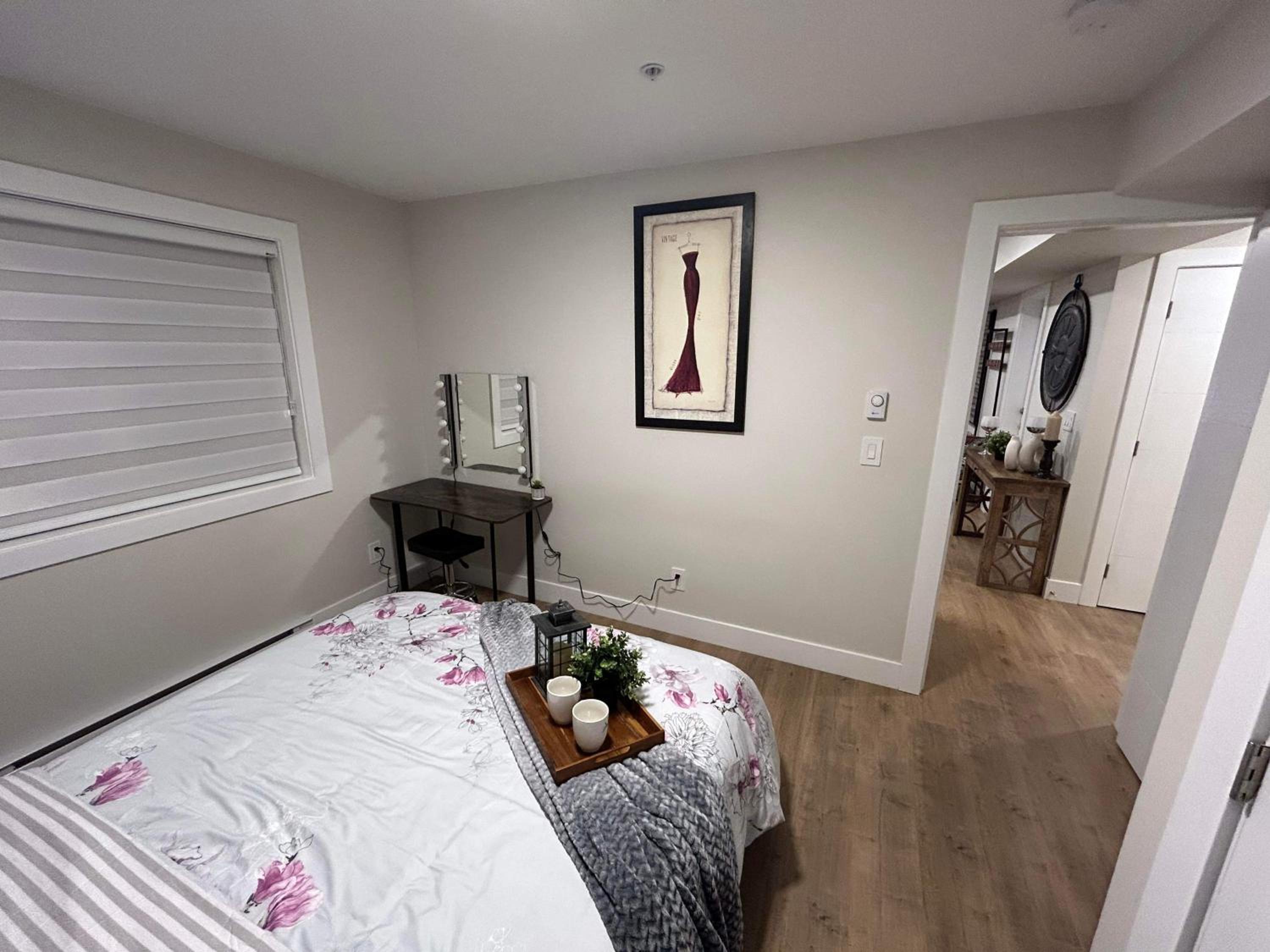 New, Spacious 2 Bedrooms in Downtown With Free Parking!