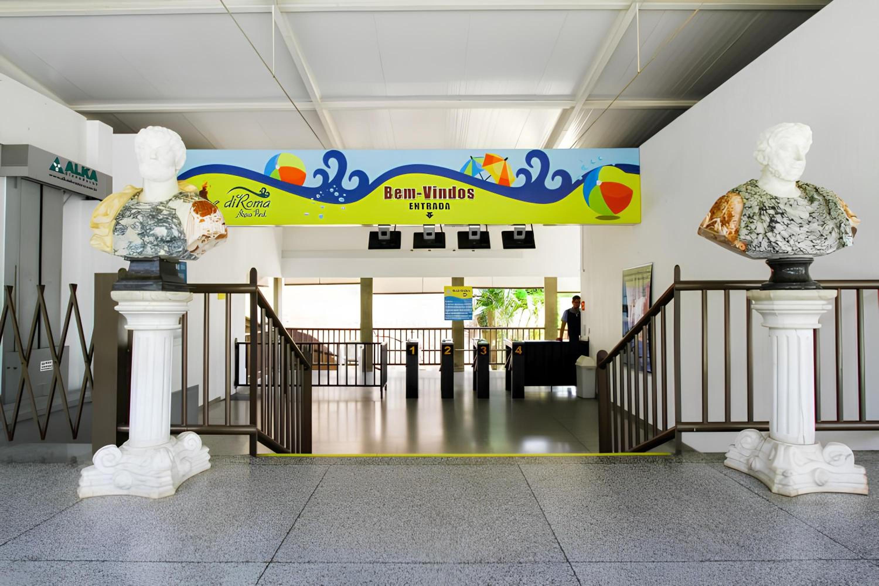 Spazio DiRoma com Acesso ao Acqua parque