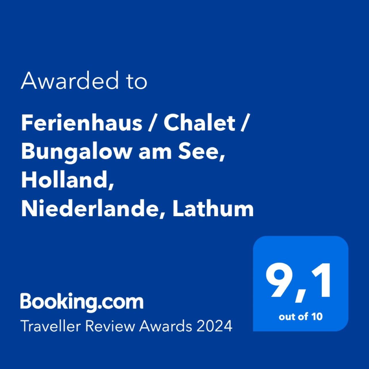 Ferienhaus / Chalet / Bungalow am See, Holland, Niederlande, Lathum