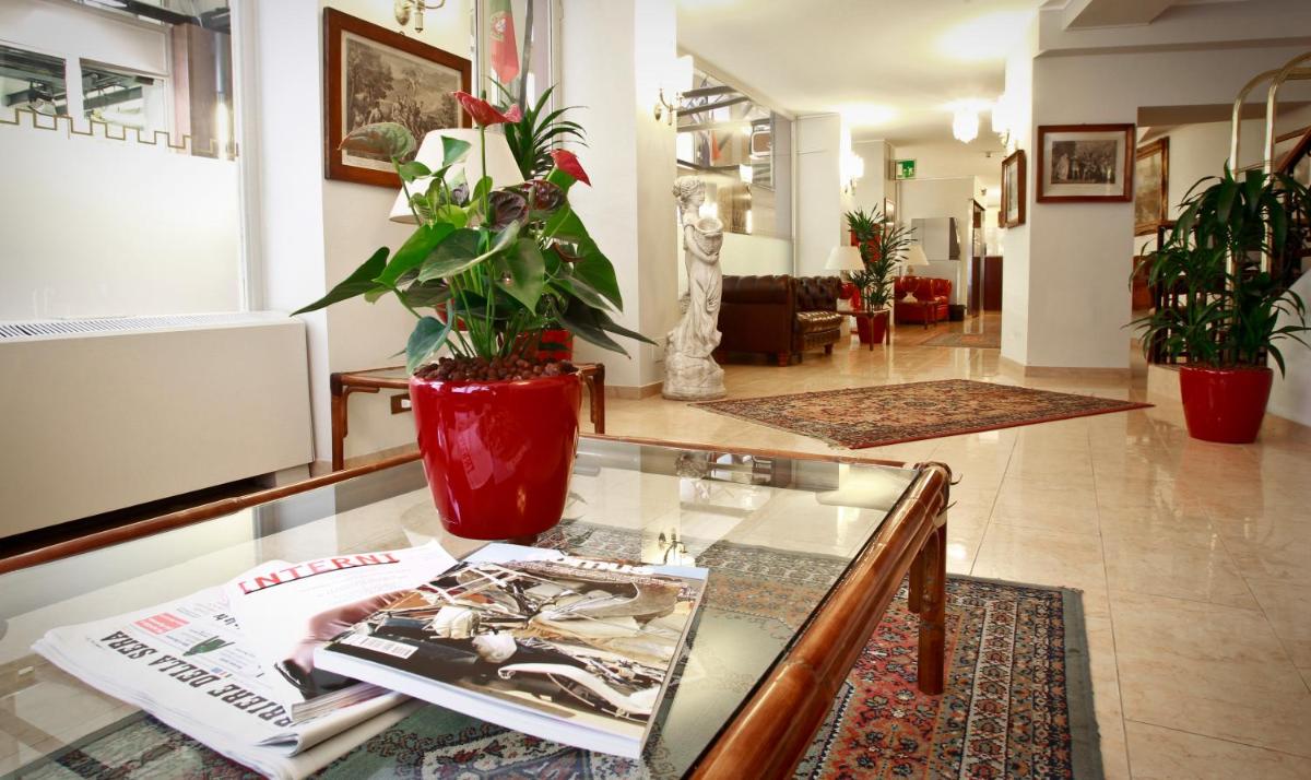 hotel reception