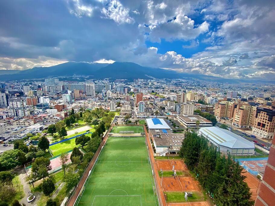 Departamento con una vista espectacular parque la Carolina