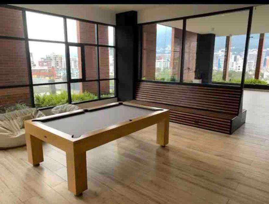 Departamento con una vista espectacular parque la Carolina