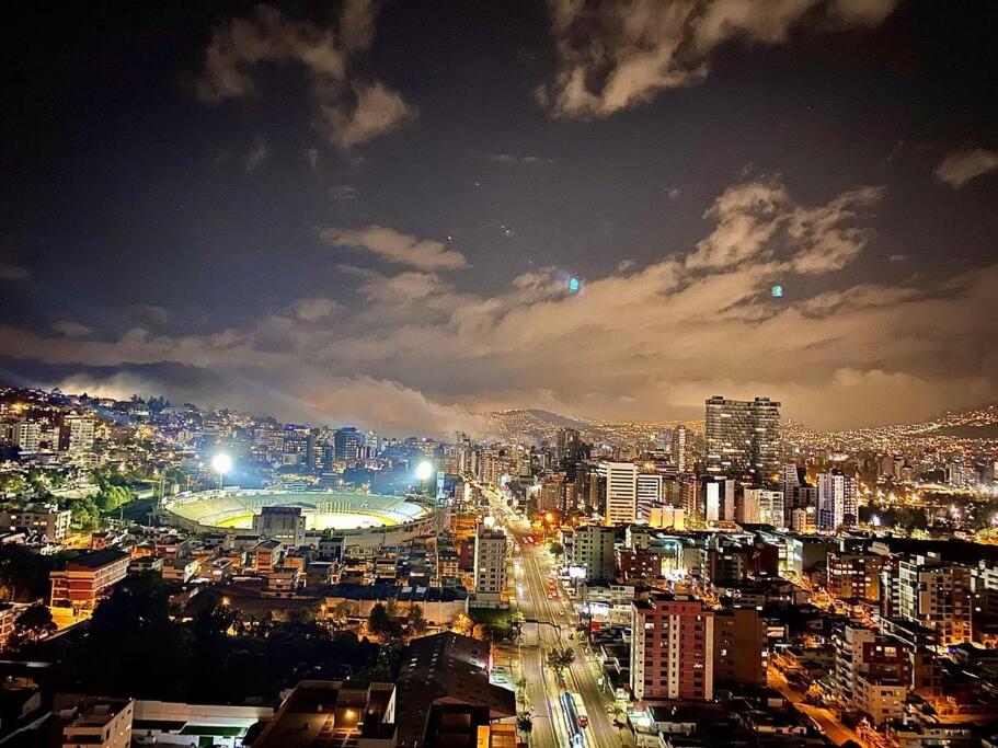 Departamento con una vista espectacular parque la Carolina