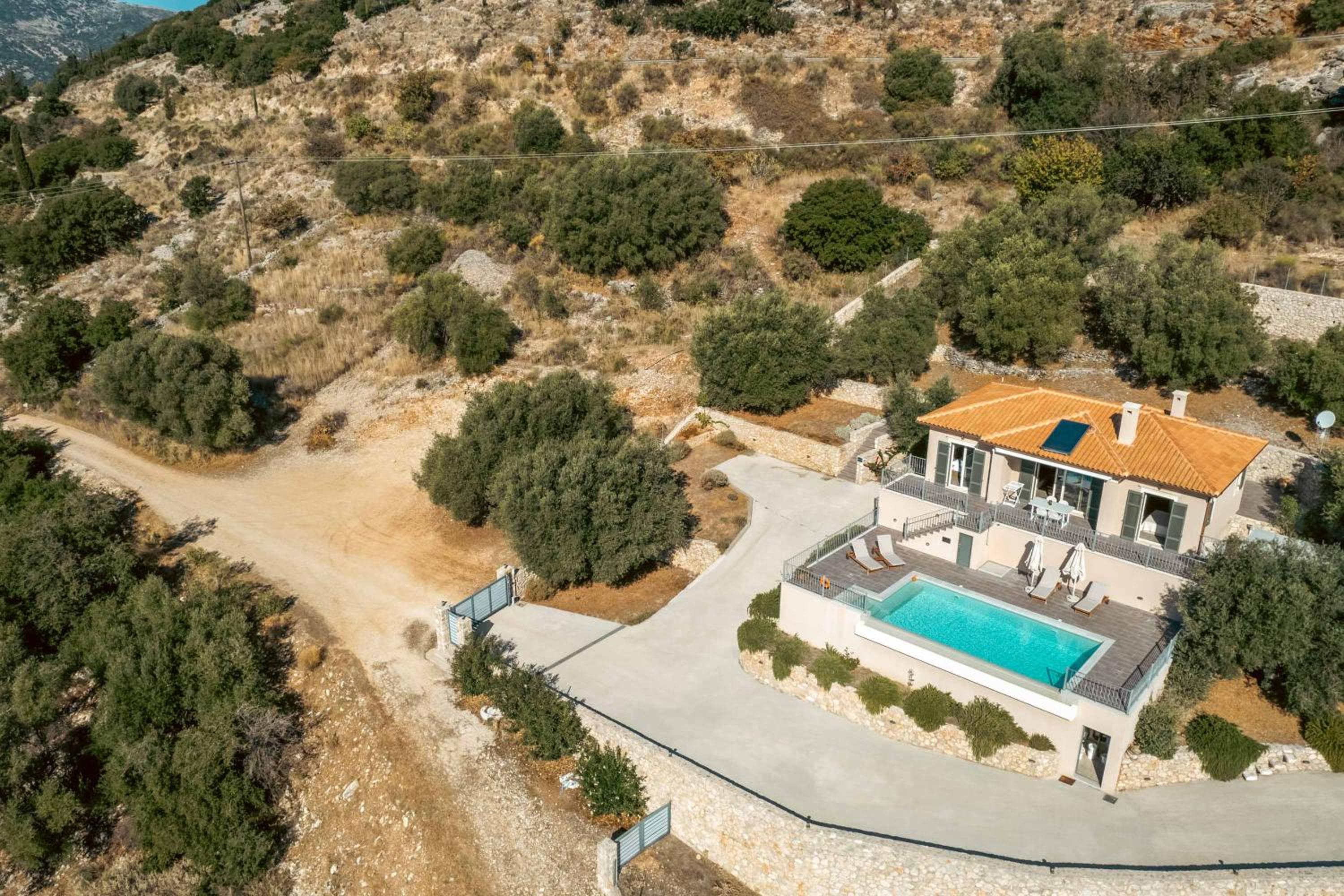 Villa Olive Grove Kefalonia view 4