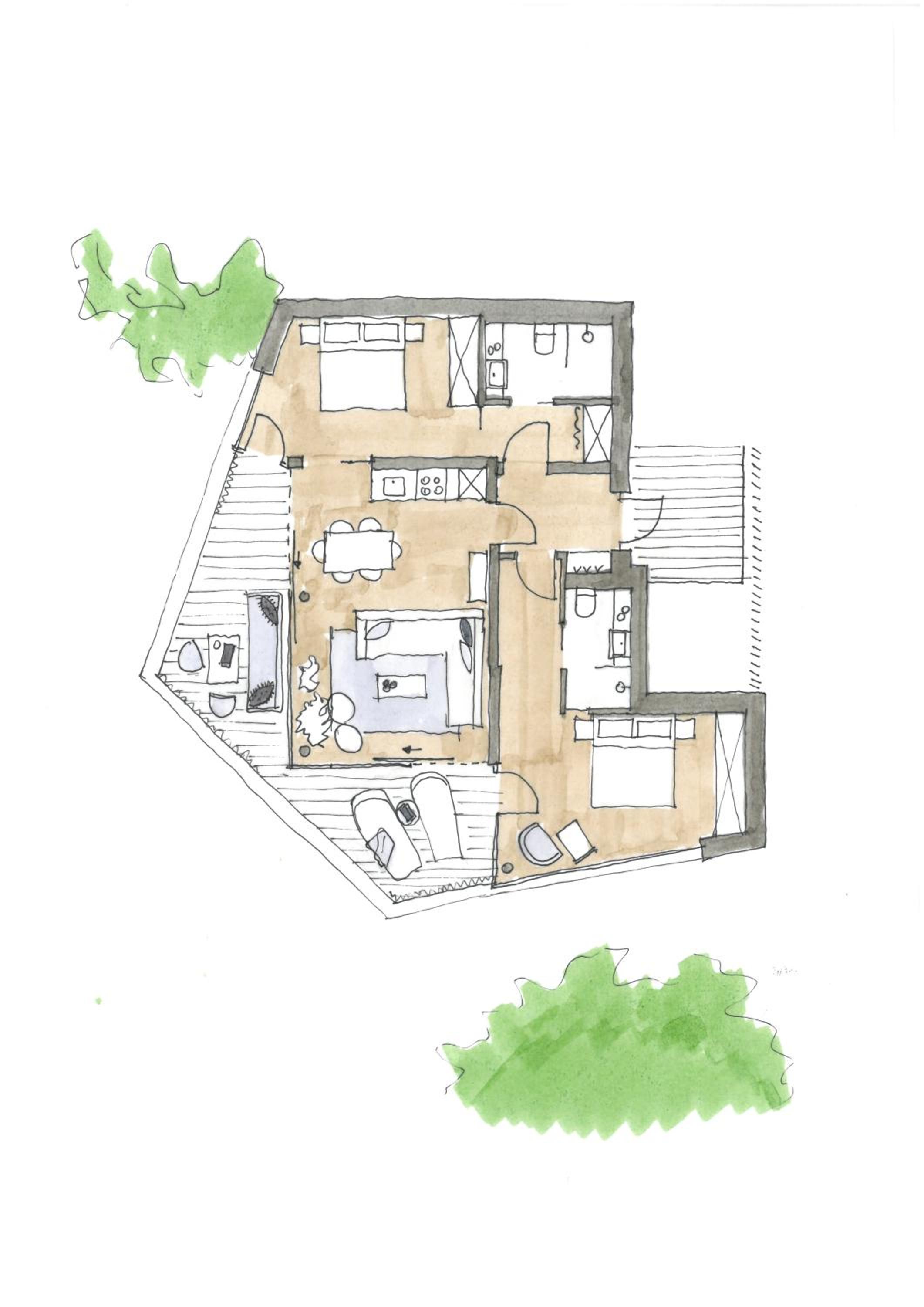 Luxus-Apartments direkt am Attersee