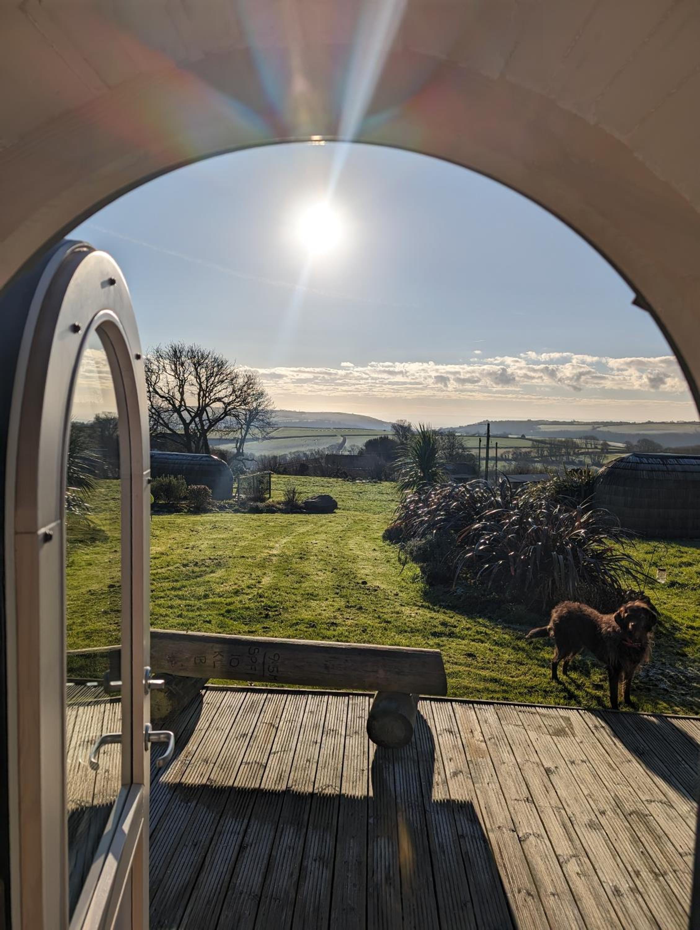 Jam First - Lydcott Glamping, Cornish Sea Views view 4