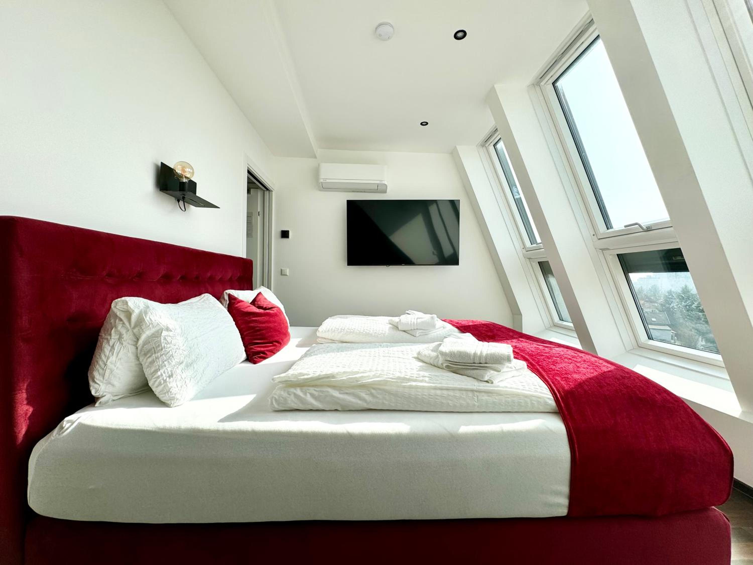 Penthouse Wien mit Parkplatz und Balkon