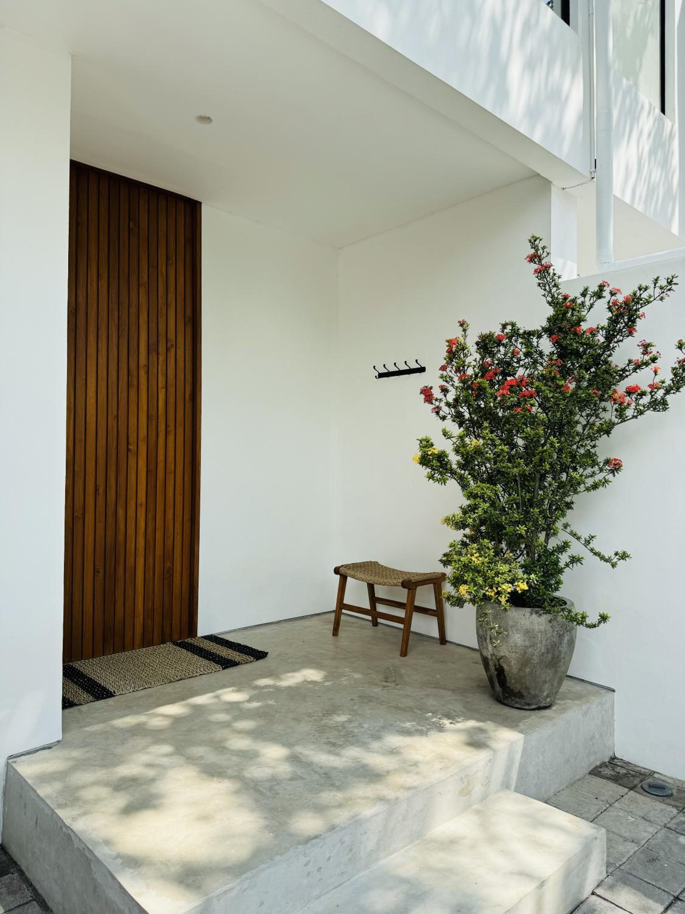 Birch House - modern, rice field view view 3
