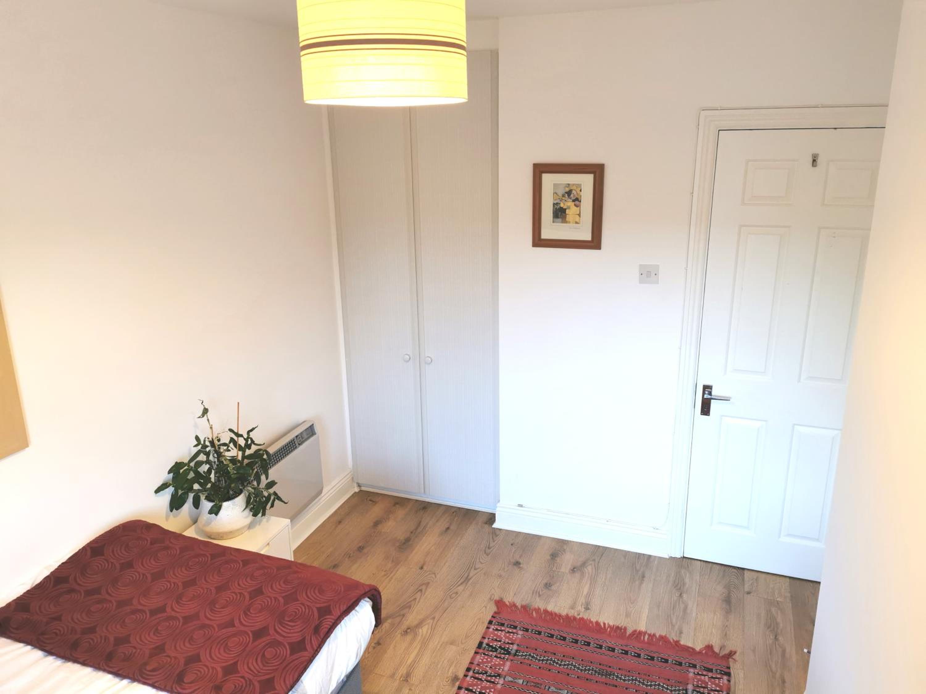 Single room in a charming apartment with the terrace in Sandymount