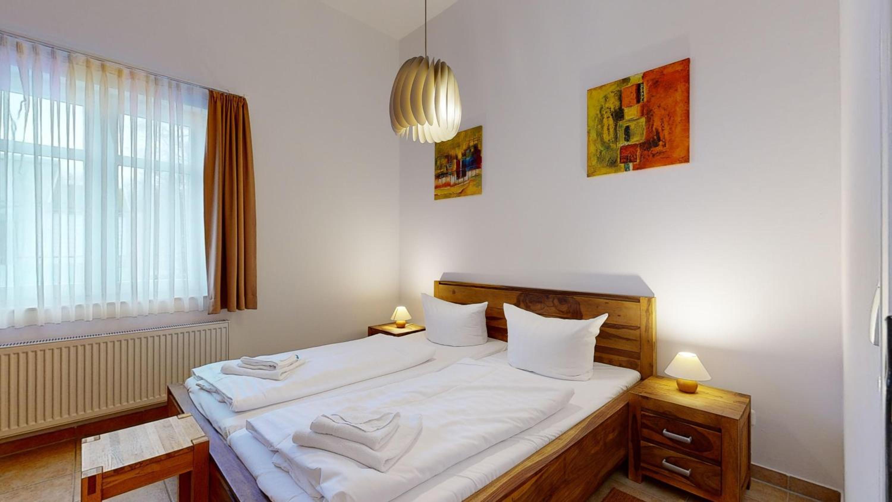 strandnahe FeWo mit 2 Schlafzimmern und Balkon, Residenz Prorer Wiek, Binz