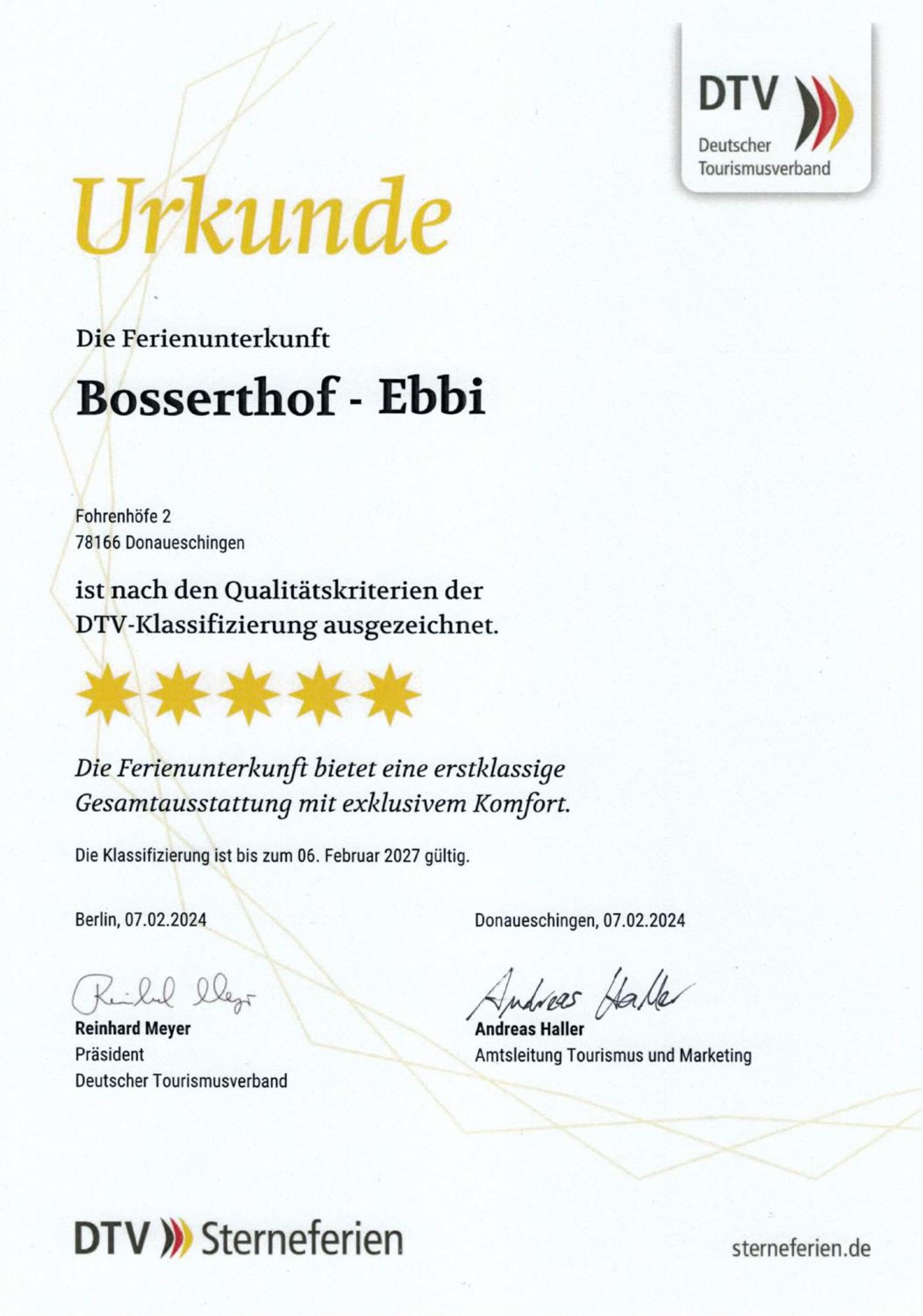 Ferienwohnungen Bosserthof