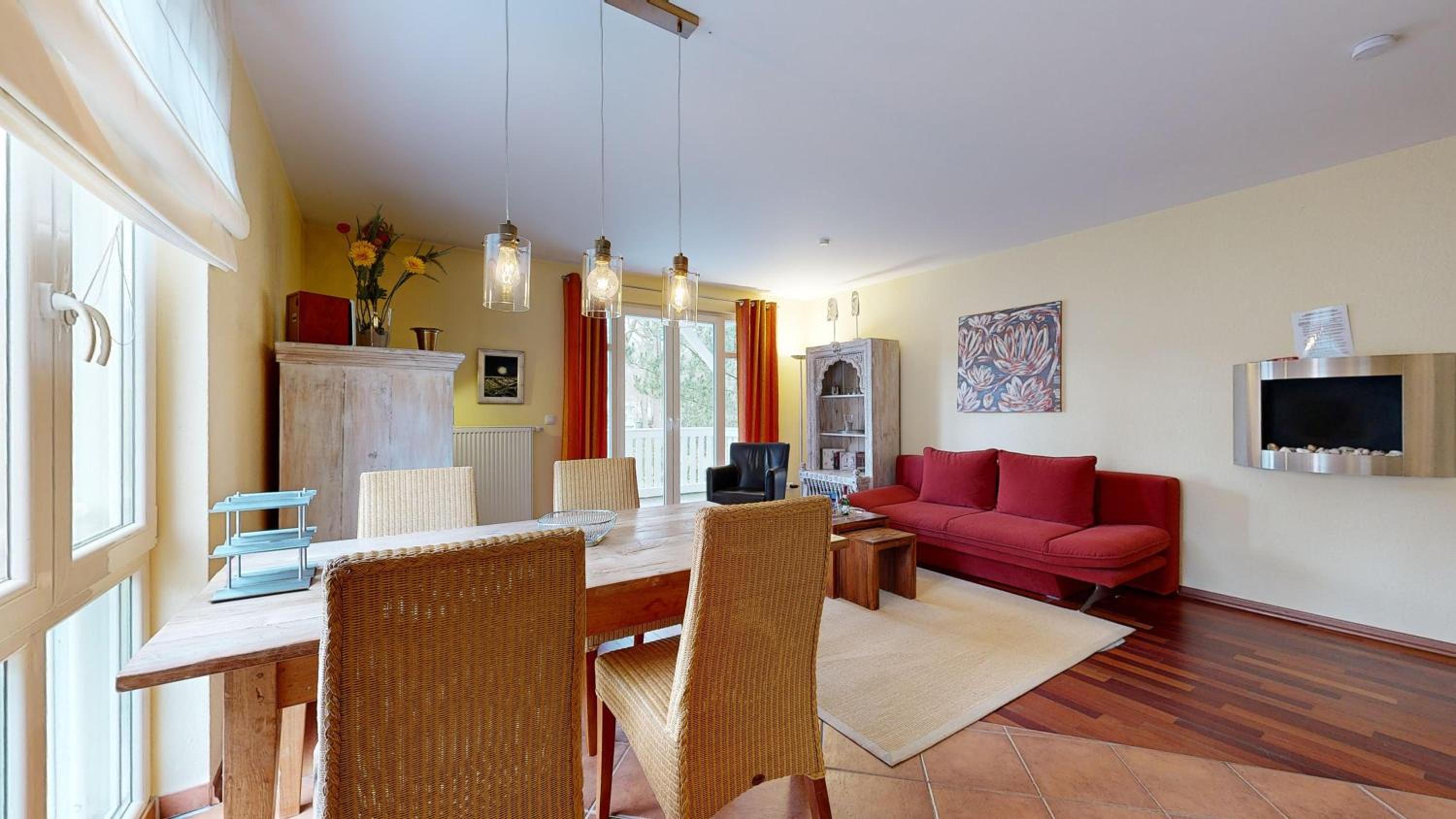 strandnahe FeWo mit 2 Schlafzimmern und Balkon, Residenz Prorer Wiek, Binz