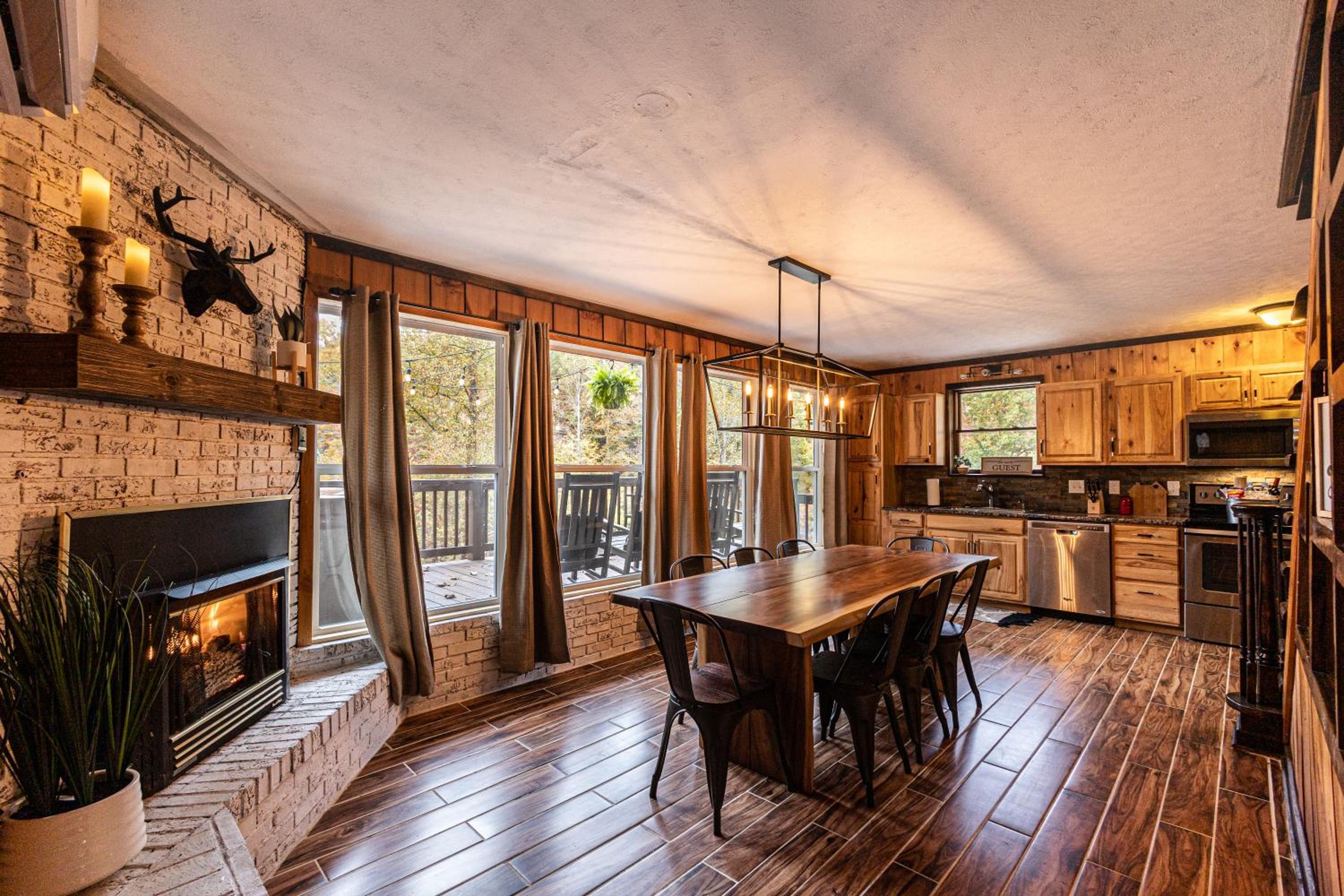 Big Blue Cabins view 2