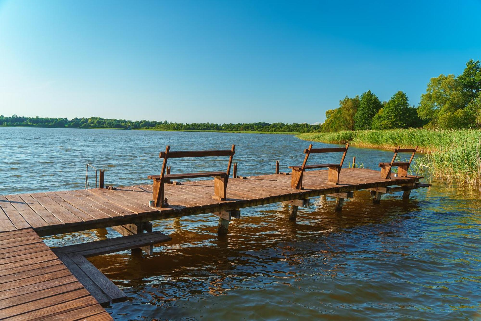 Przystań Jeziorany - willa nad jeziorem - Warmia i Mazury