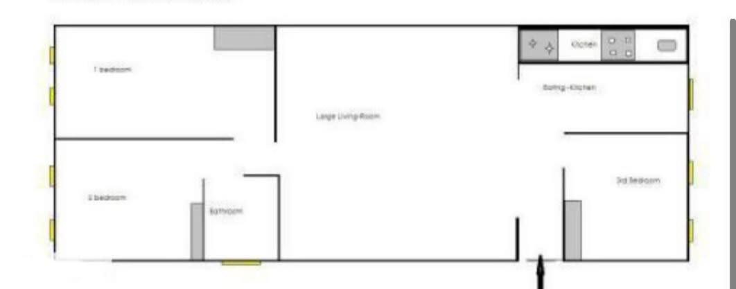 39-3 Newly renovated 3 BR Prime midtown sleeps 6