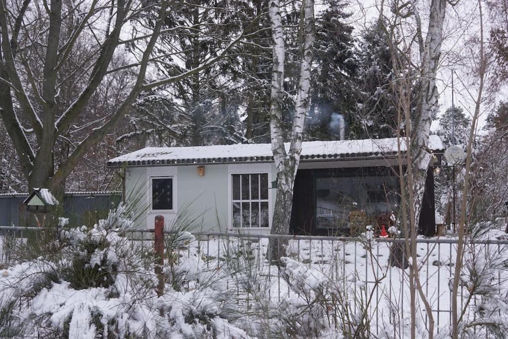 Flämingpanorama - Ländliches Gartenhaus mit Kamin und Naturpanorama