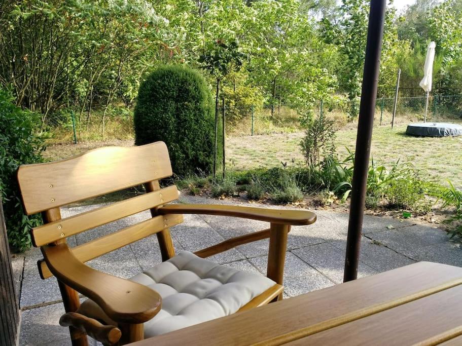 Flämingpanorama - Ländliches Gartenhaus mit Kamin und Naturpanorama