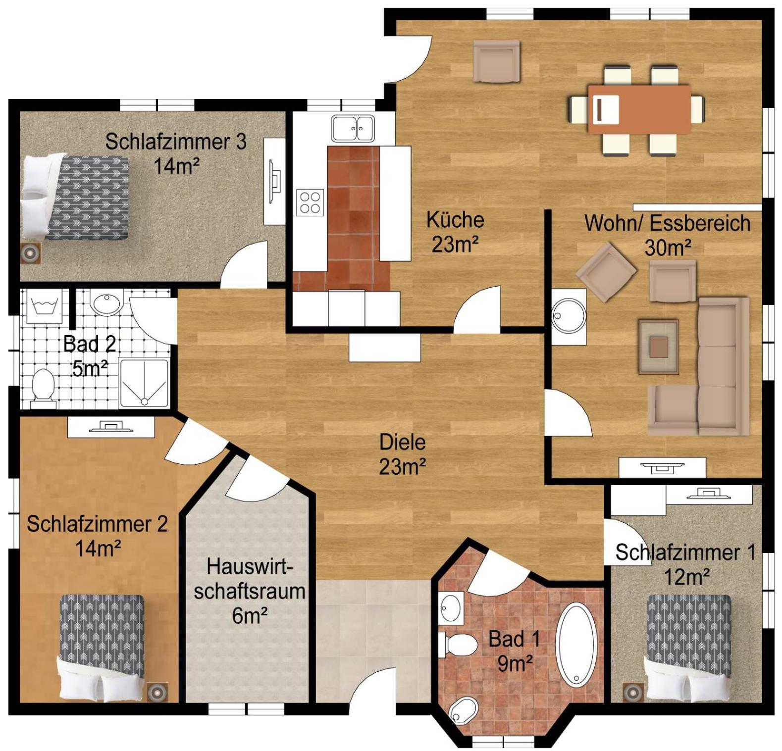 Ferienhaus Kupferschmiede - Sauna, Garten & Kamin view 3
