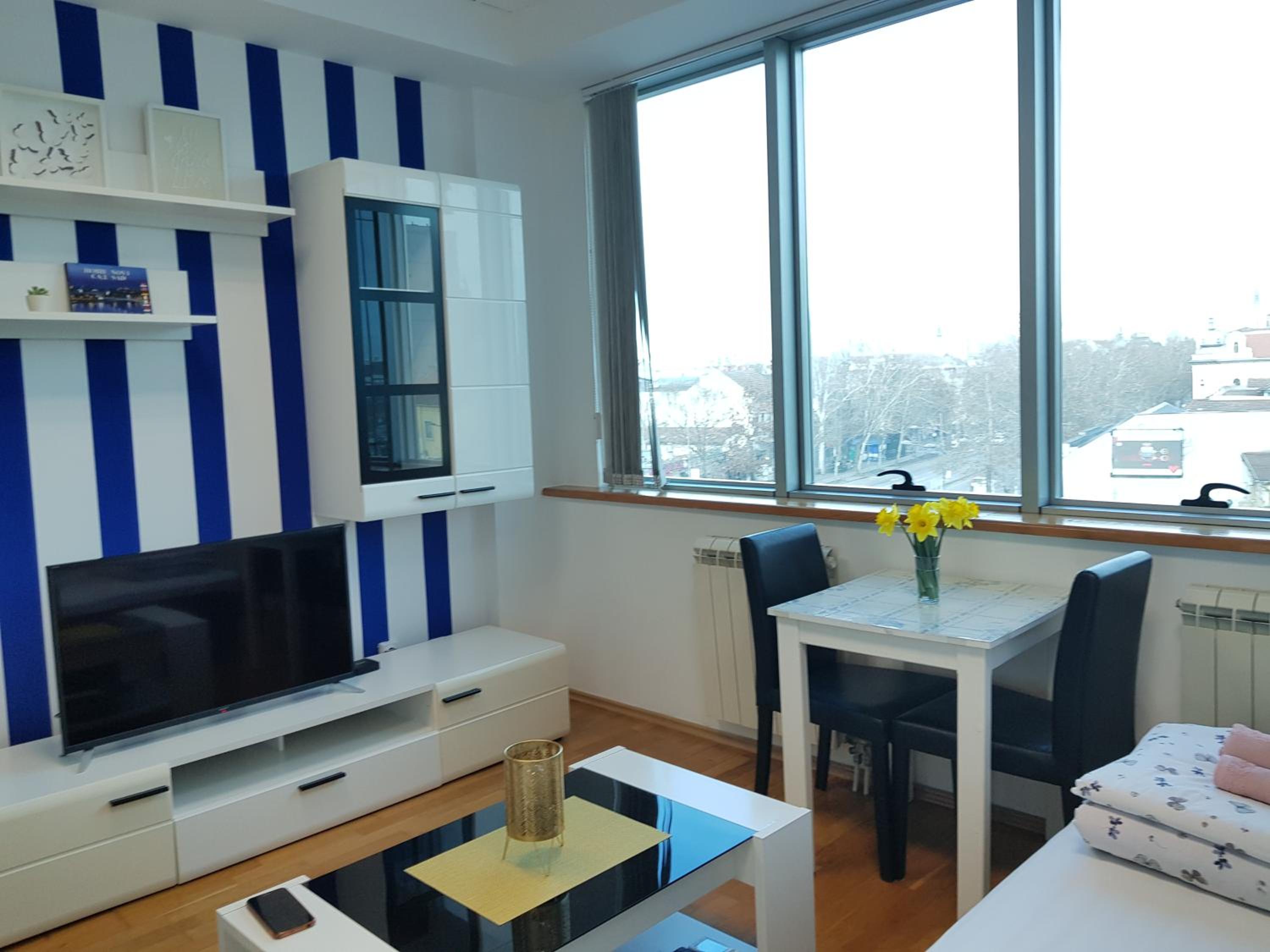 Central apartment with 24-7 building security view 2