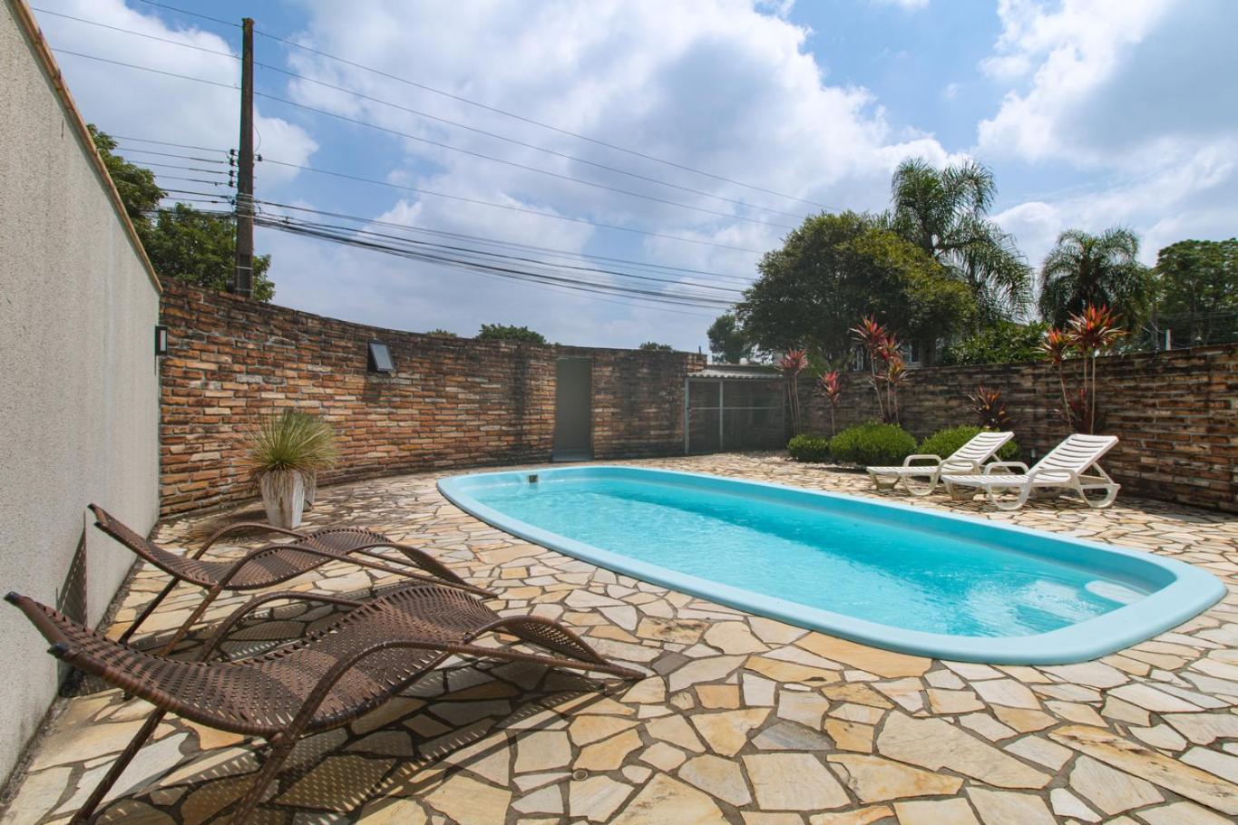 Casa c piscina, churrasq e Wi-Fi, lazer completo