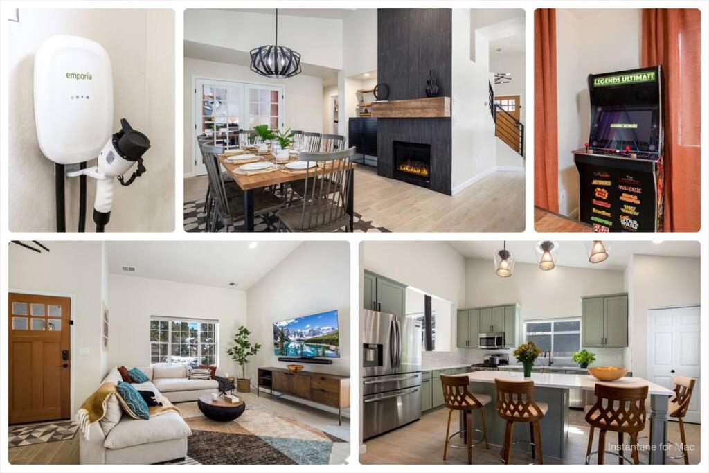 The Rock Trail House+Renovated+Modern+Fireplace+EV+Nice Yard view 4