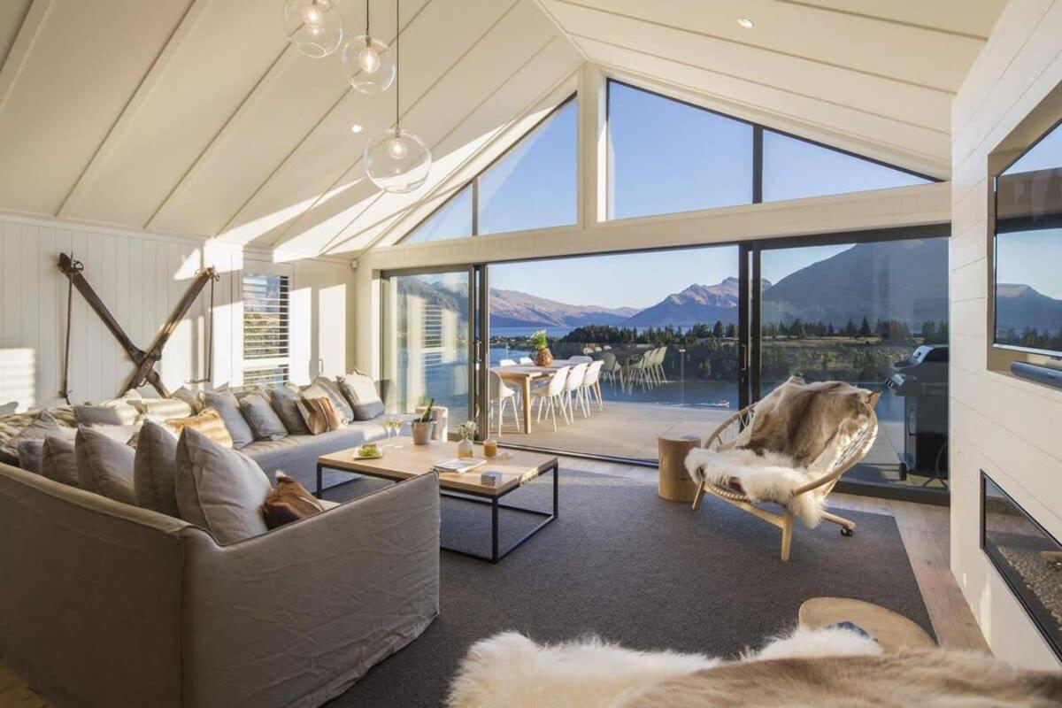 Villa Tihi- Hot Tub- Lake View- Gas Fire- BBQ- AC view 2