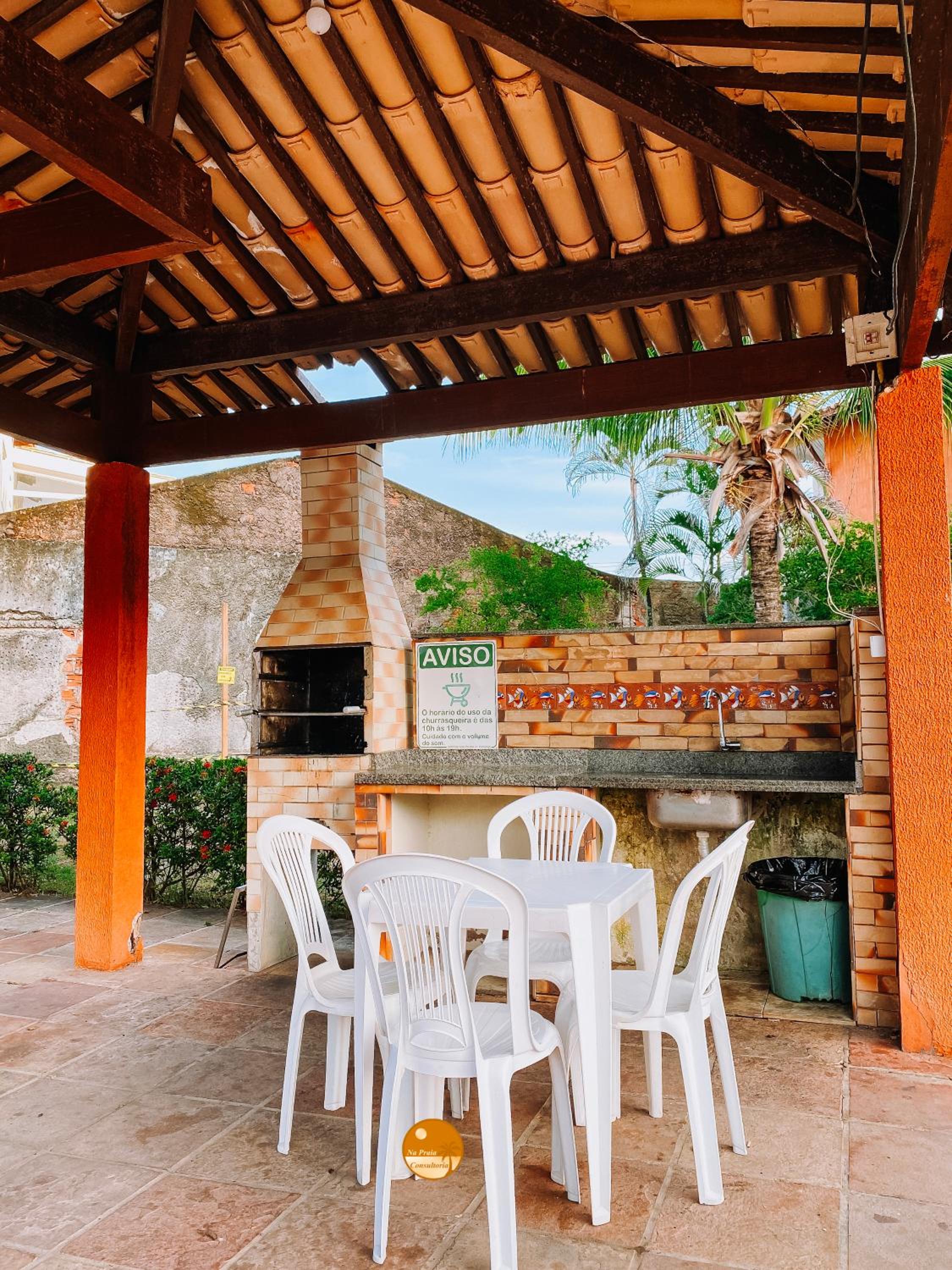50m DA PRAIA, Piscina, Portaria 24h, Estacionamento Interno, Churrasqueira