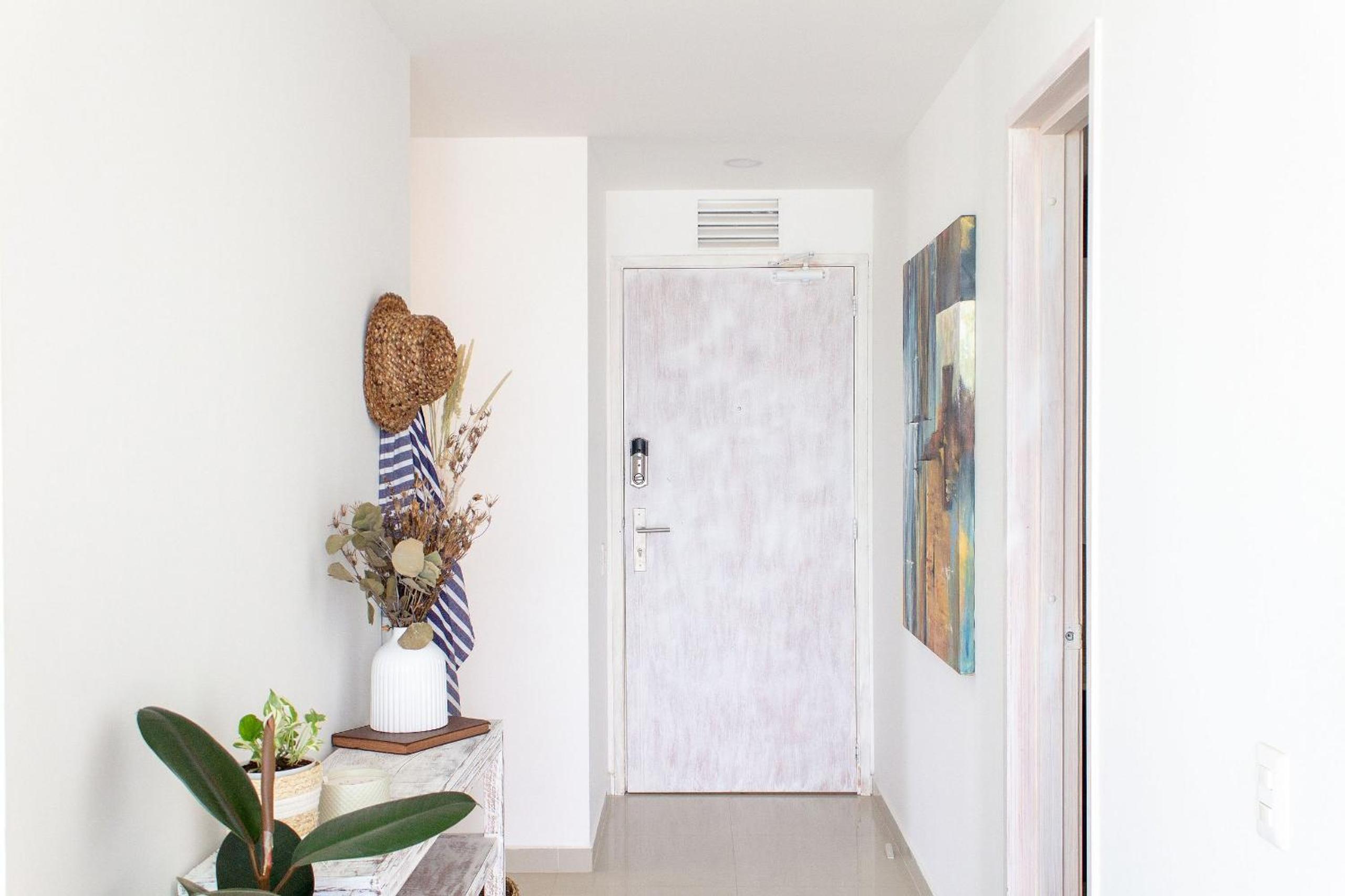 Oceanfront condominium with direct access to the beach.