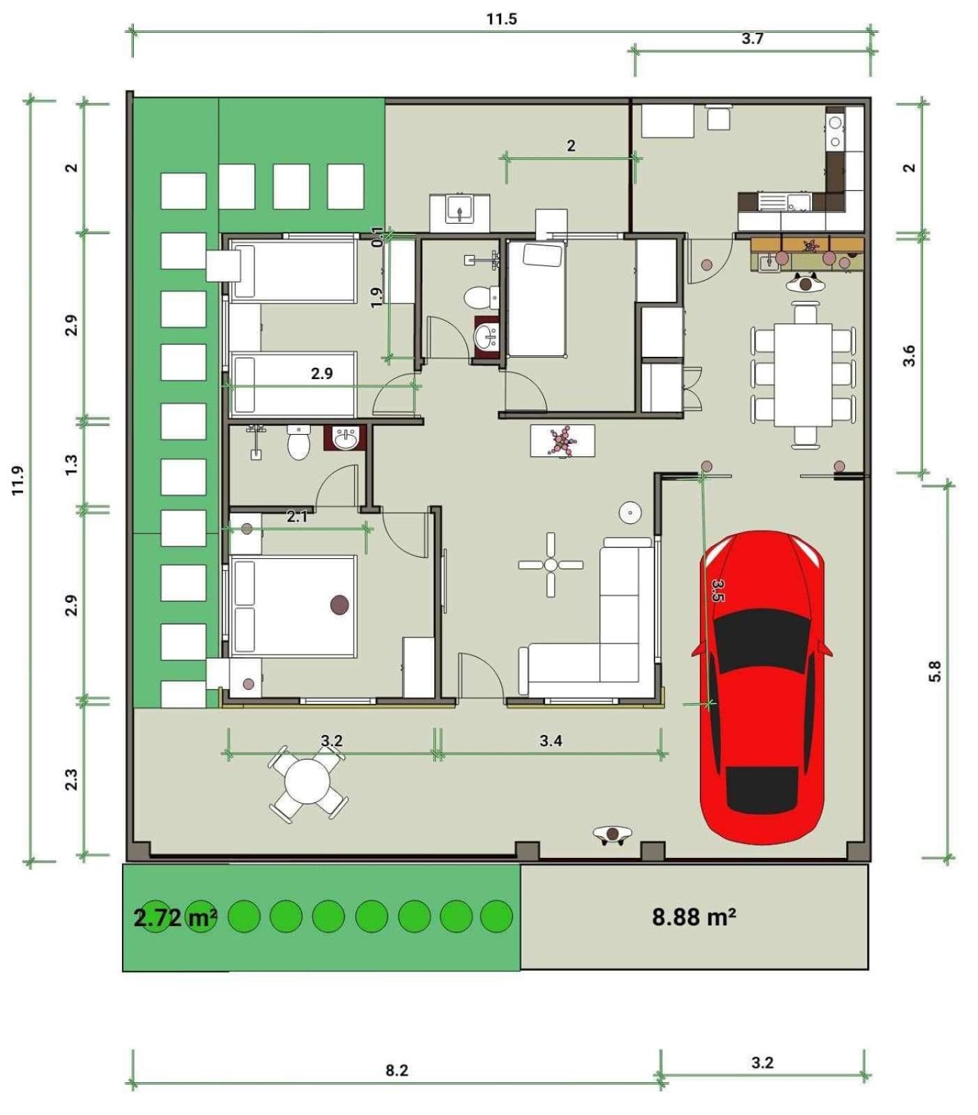 Japandi Home A - Fully Aircon, WIFI, Hot shower, 24hGuard, Center, near Malls view 5