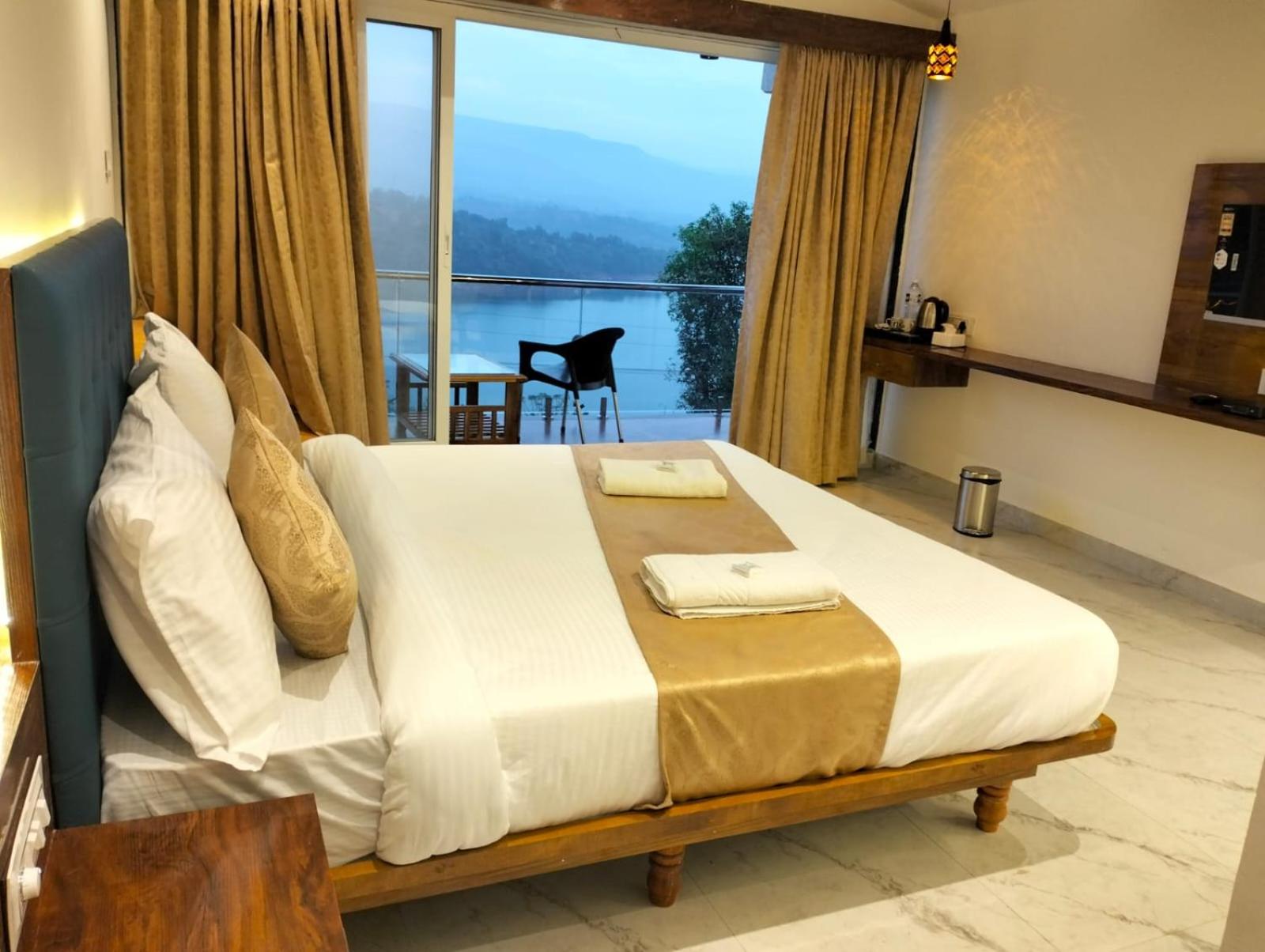 Nisarga Lake Resort Tapola view 3