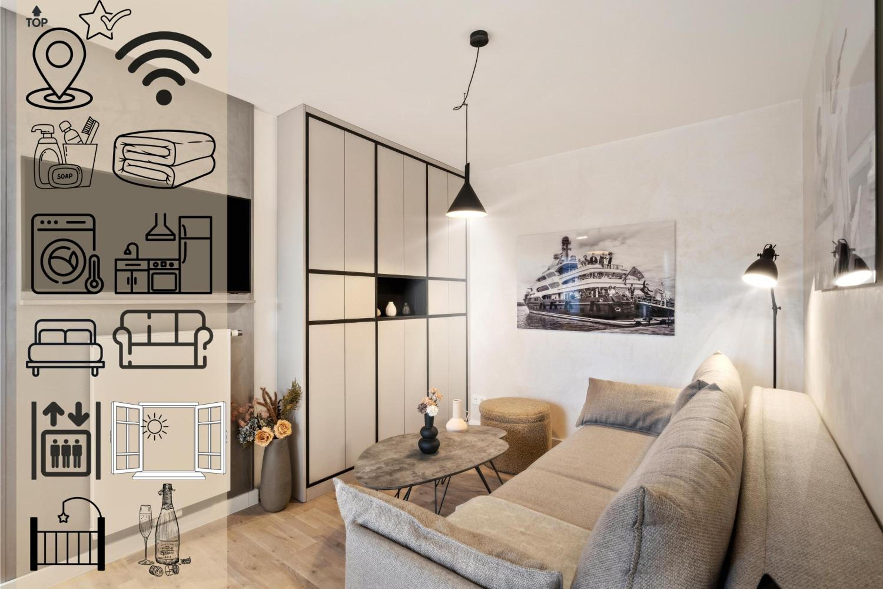 Modern Elegance in historical City Center