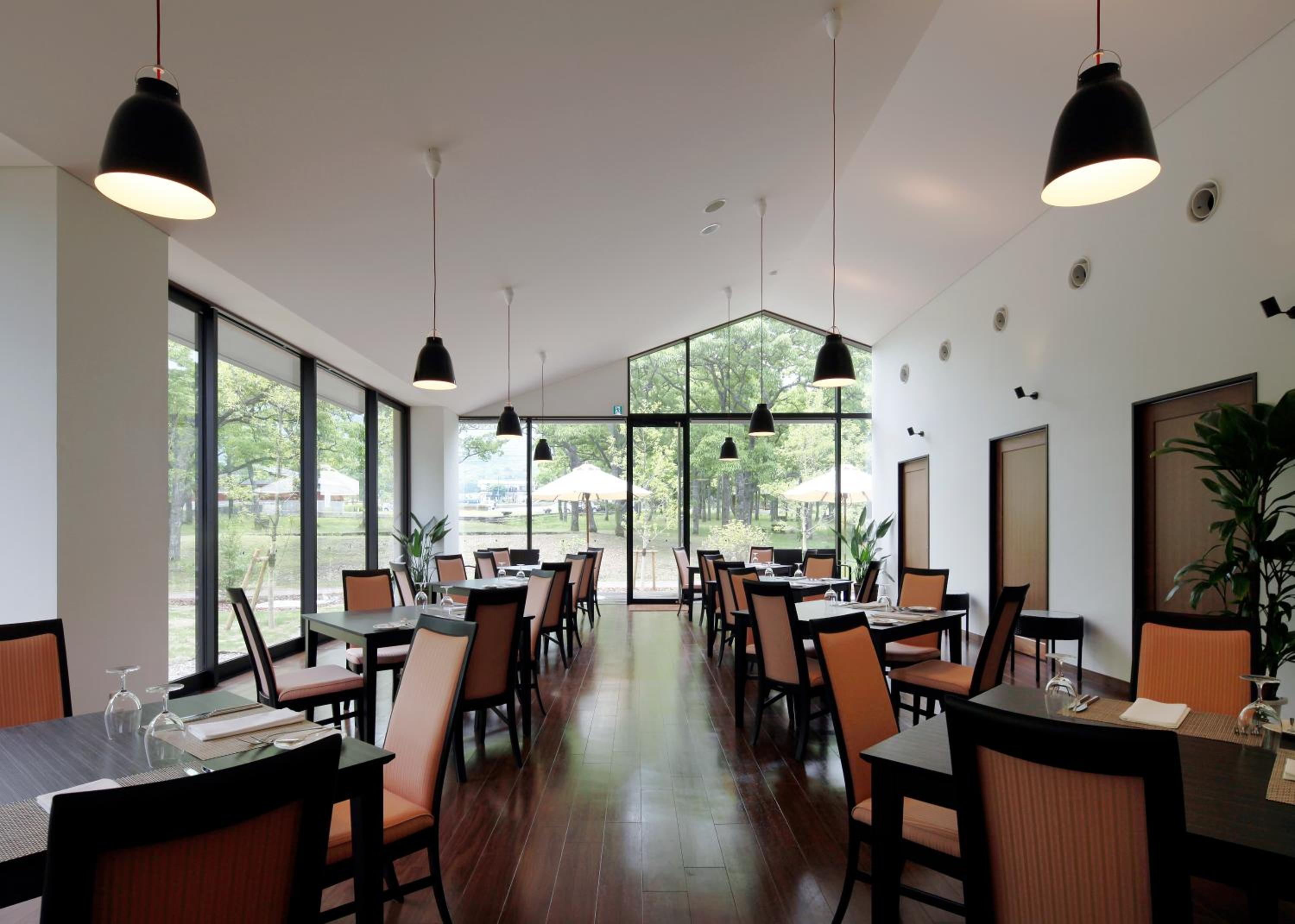 Auberge Cosmos view 2